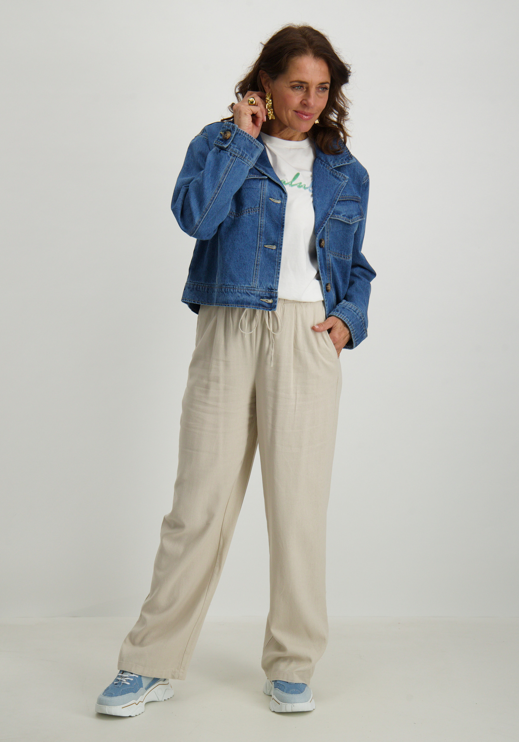 Vero moda Spijkerjack Sofie 10326338 Blauw