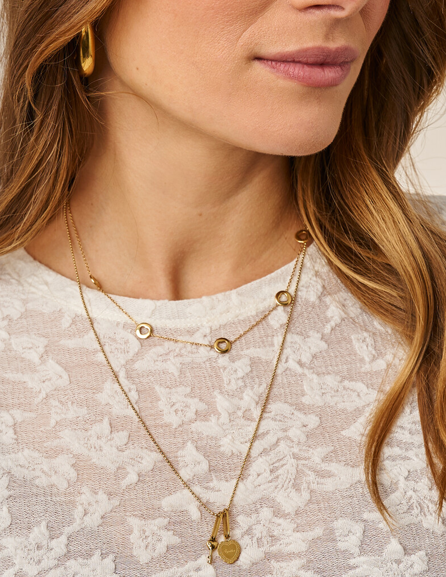 My Jewellery Love bedel sleutel MJ15328 Goud