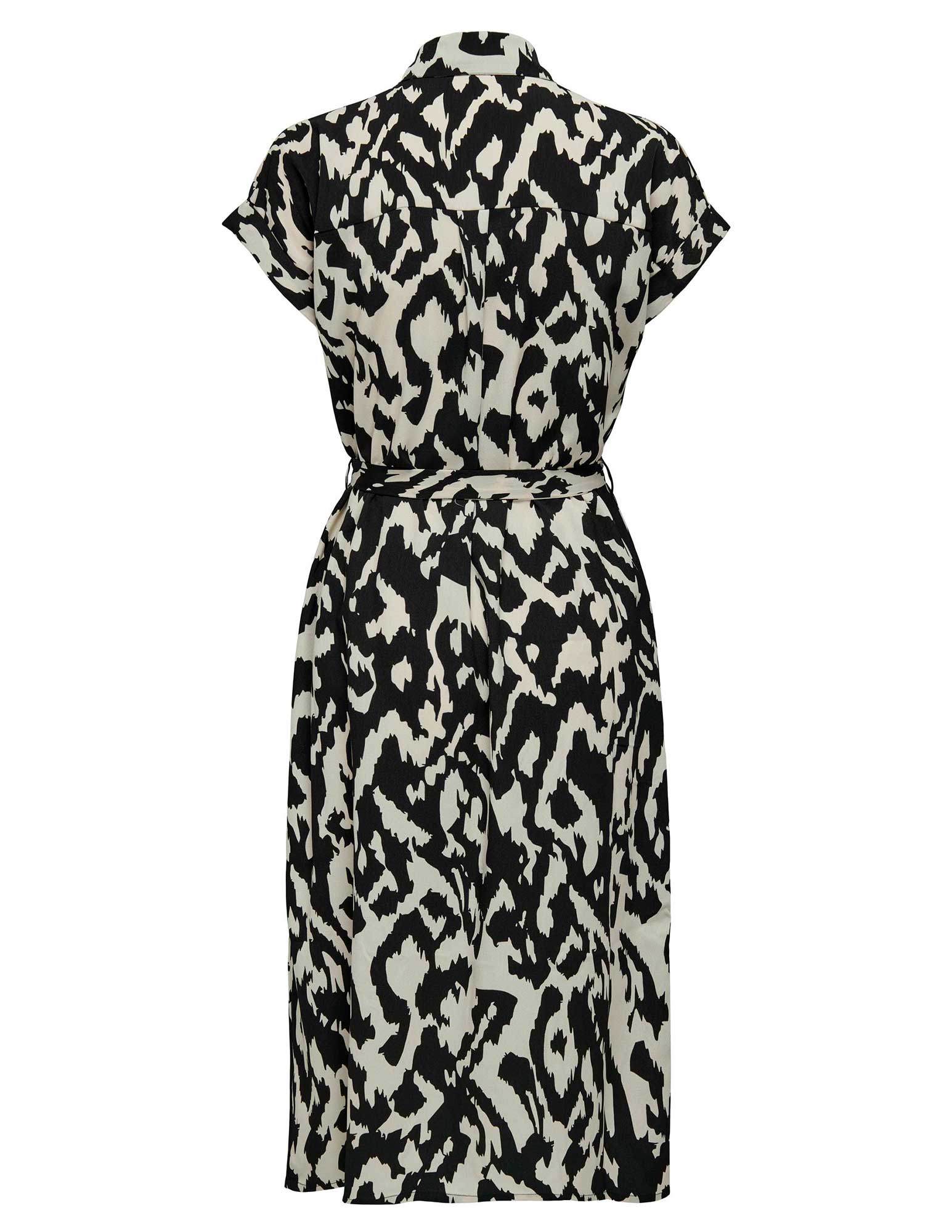 Only Jurk Hannover 15191953 Zwart/Wit