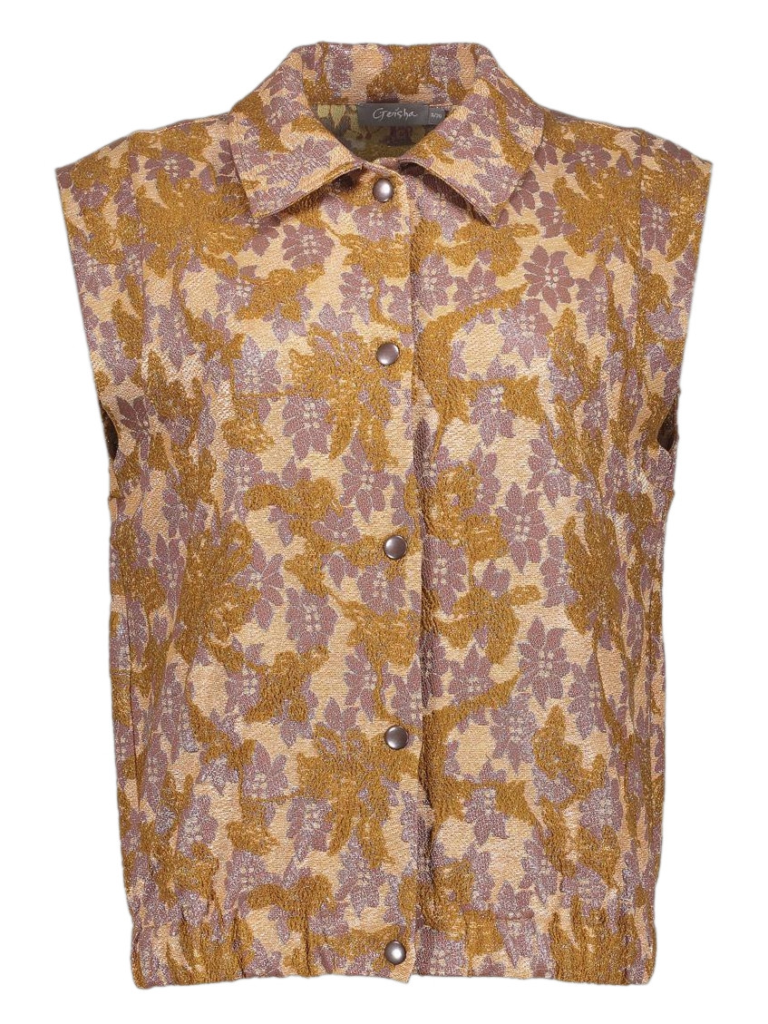 Geisha Gilet 55898-20 Oranje