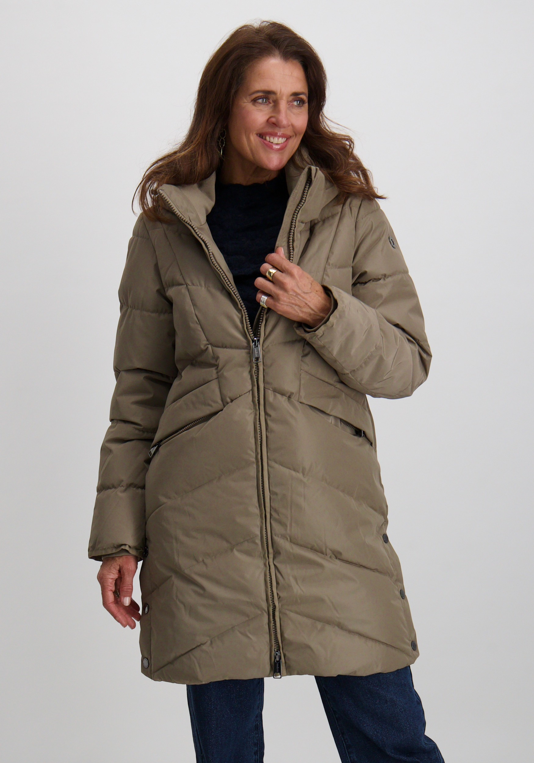 Covered - Romath Winterjas Adele2 L60390 Khaki