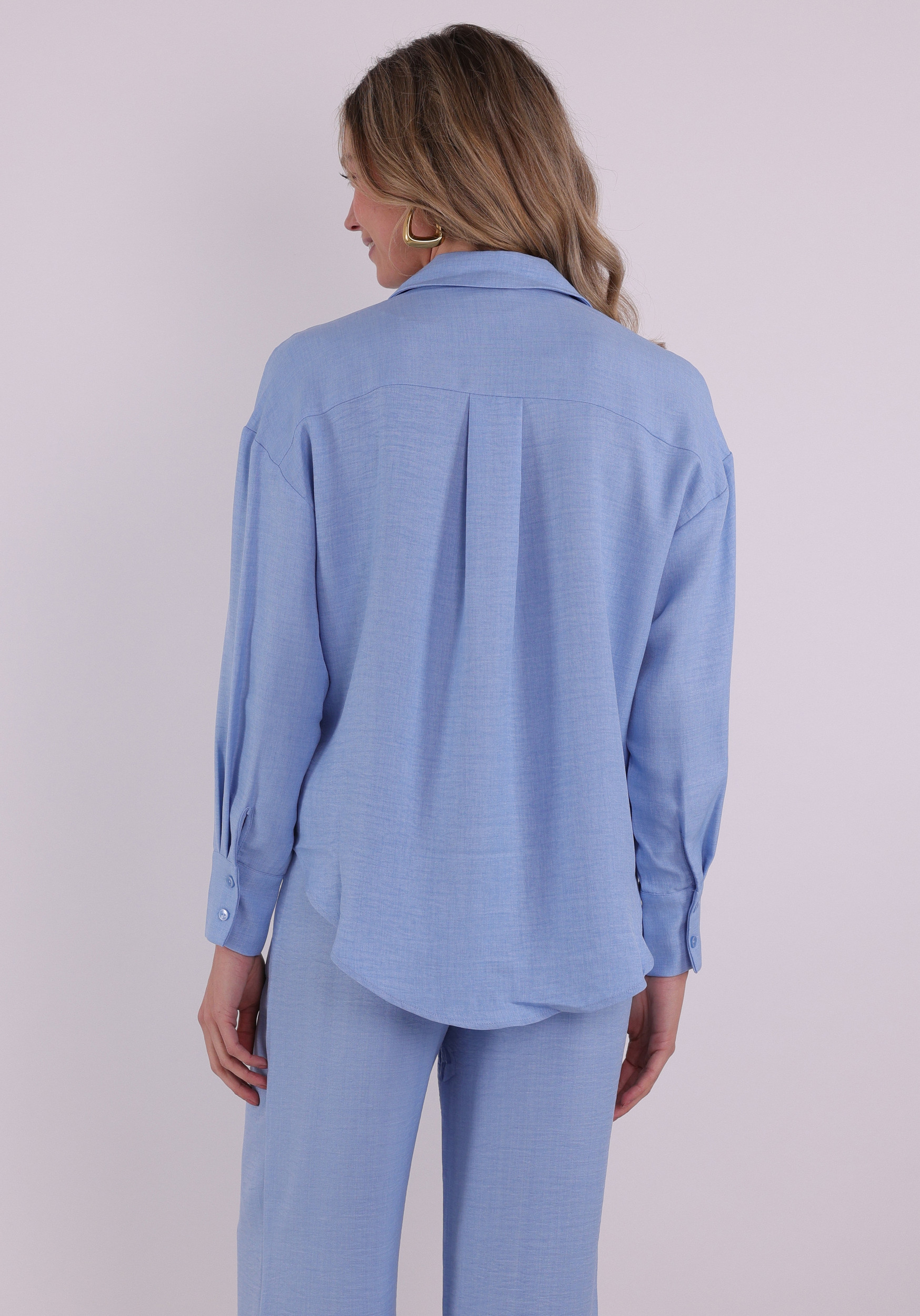 Vero moda Blouse Melaney queeny 10316389 Licht blauw