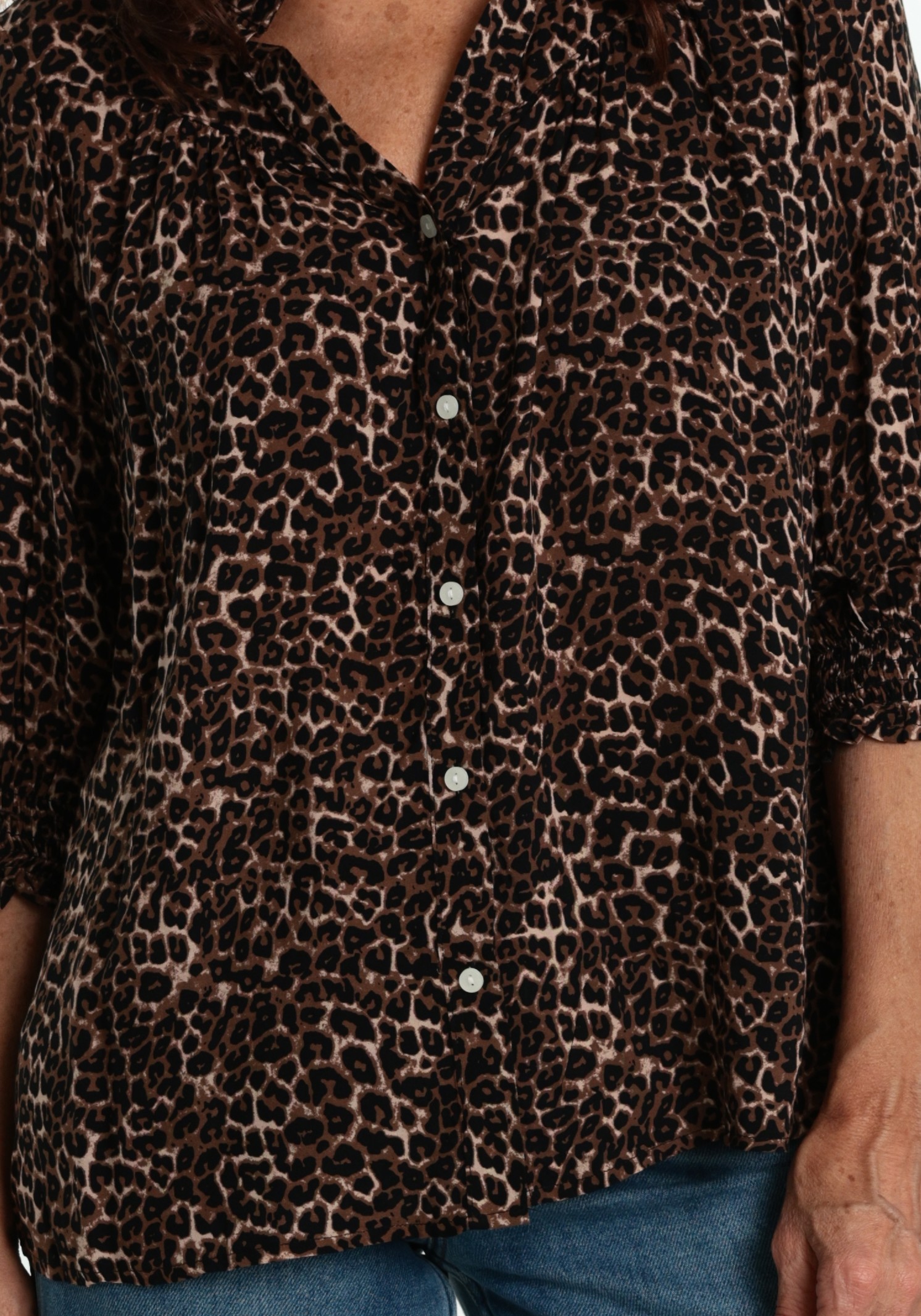 ONLY Blouse Raya 15332997 Bruin
