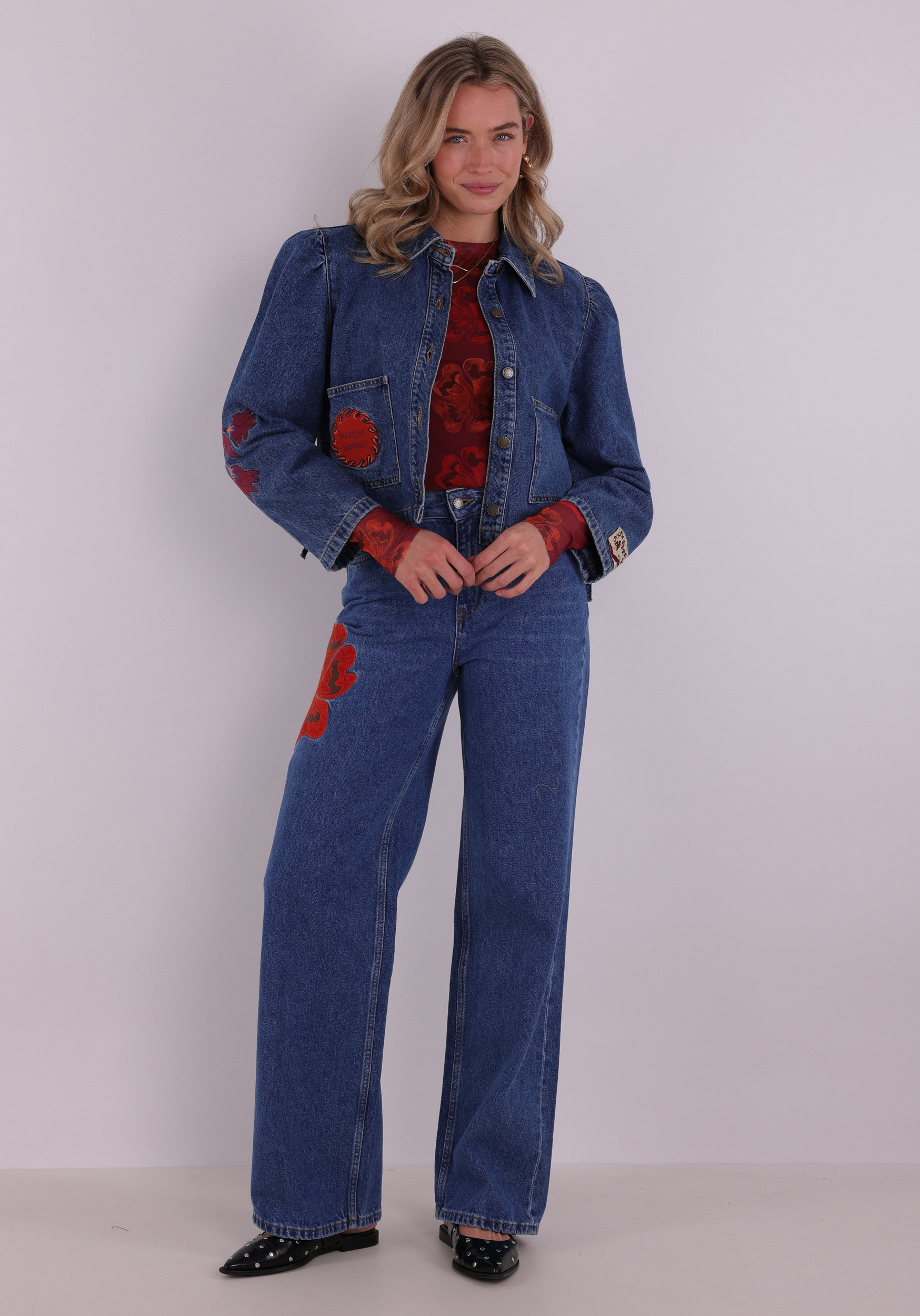 Harper & Yve Jacket Toby SS6R200 Jeans blauw