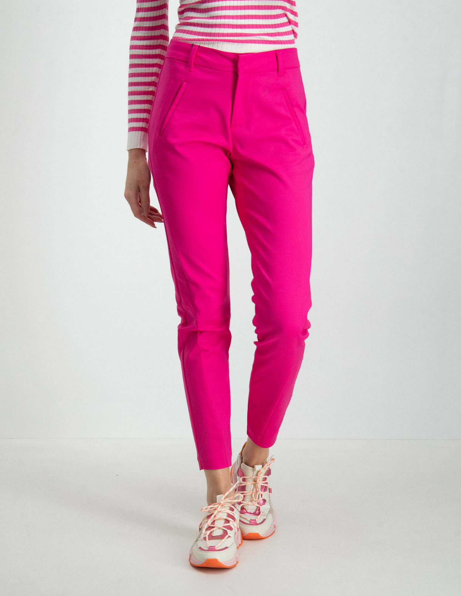 Vero moda Pantalon Victoria 10180484 Roze