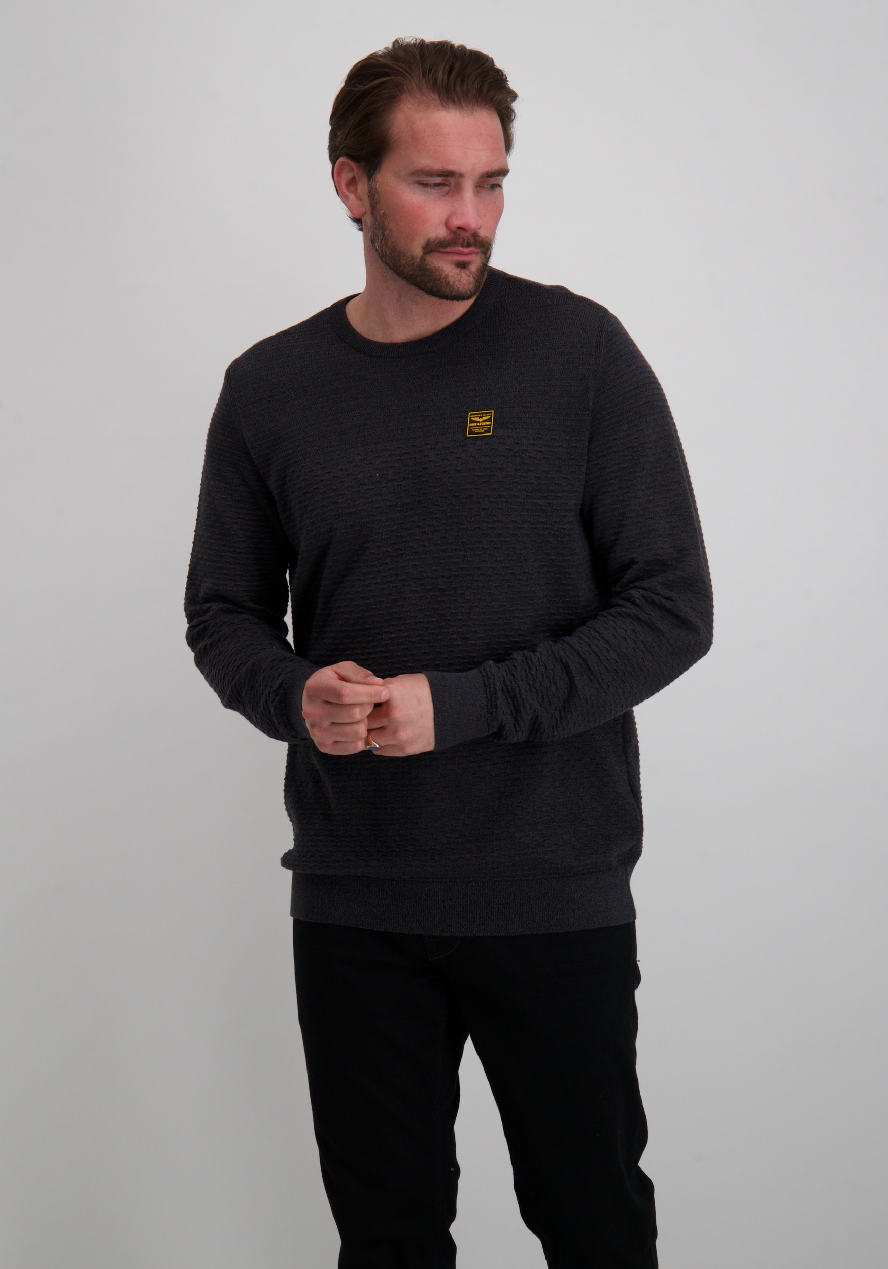 PME Legend Trui PKW2510300 Zwart