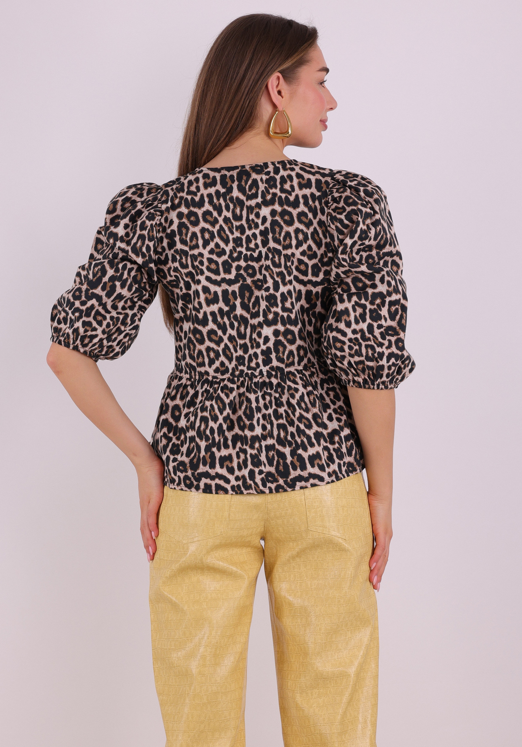 Only Blouse Ranina 15365216 Bruin