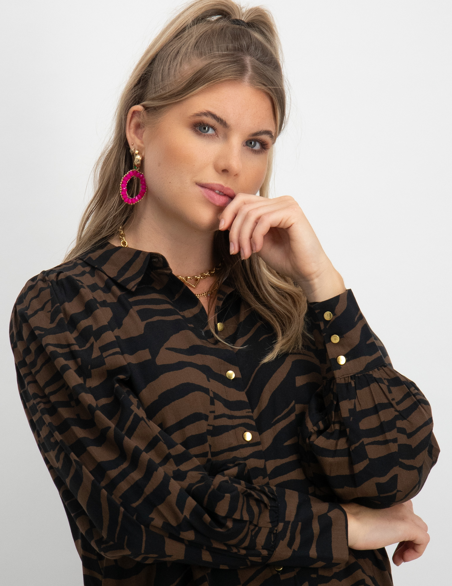 Only Blouse Bree 15304885 Bruin