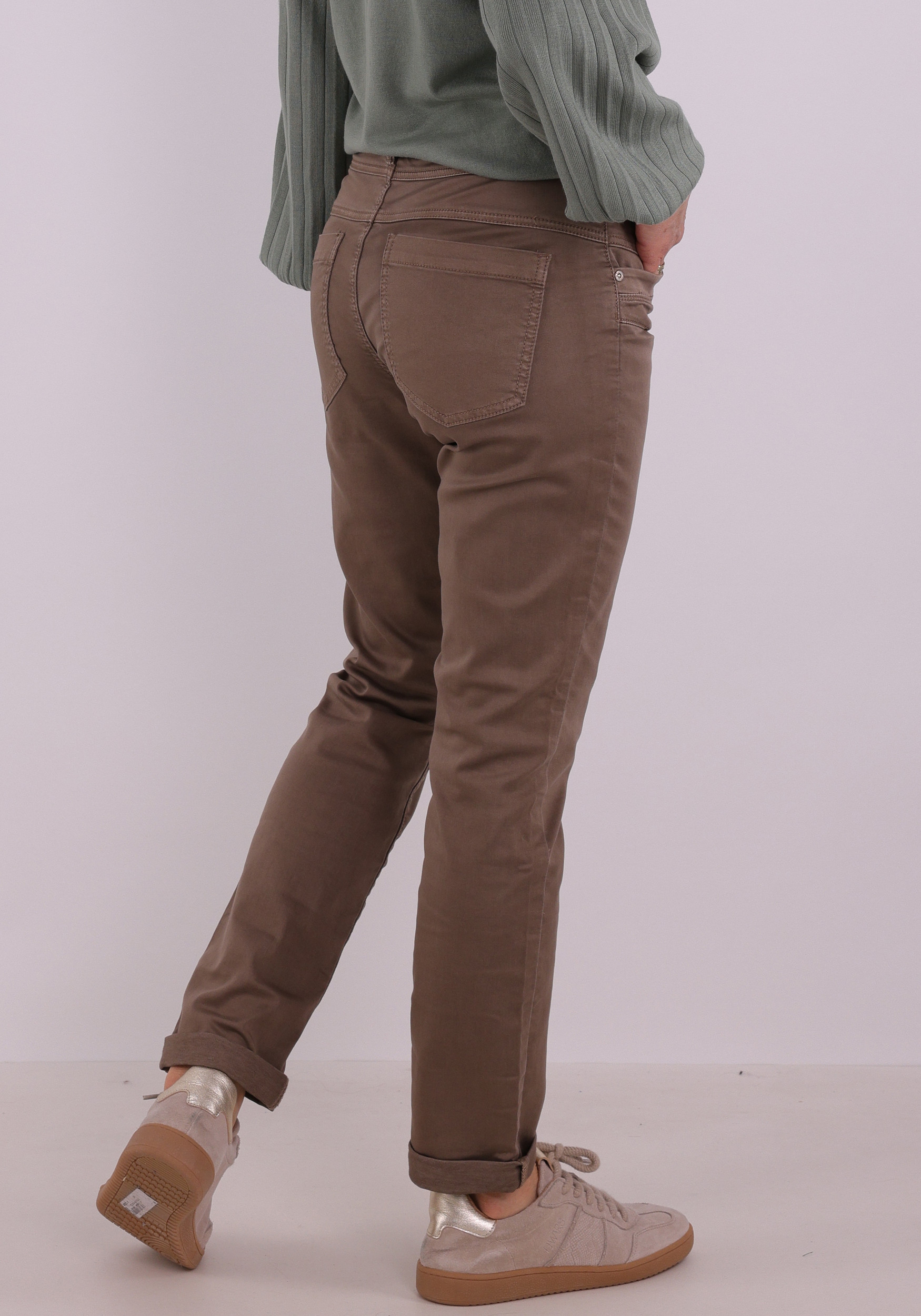 Red Button Broek Relax jog SRB4665 Licht bruin