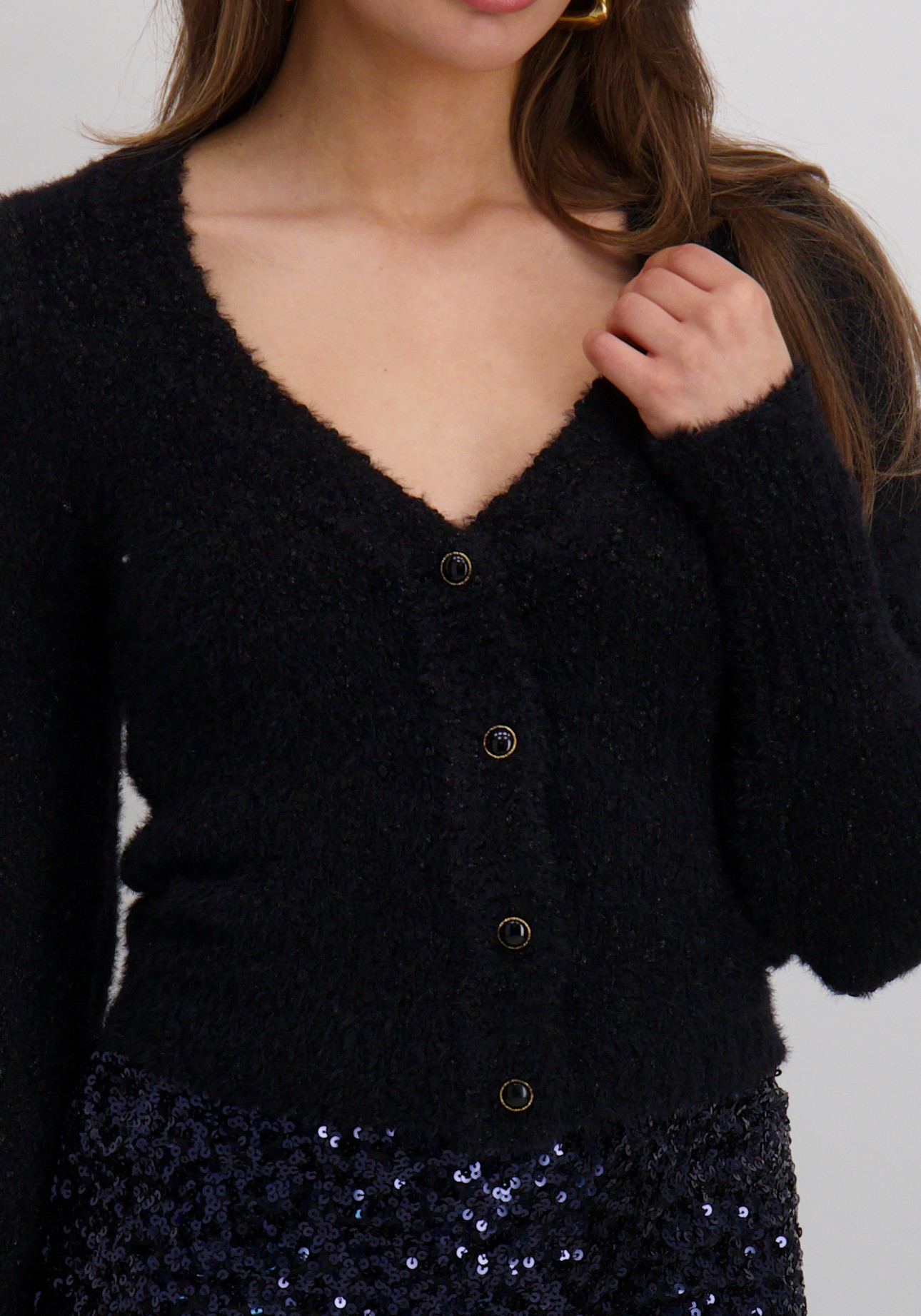 Only Vest Rosette 15259423 Zwart