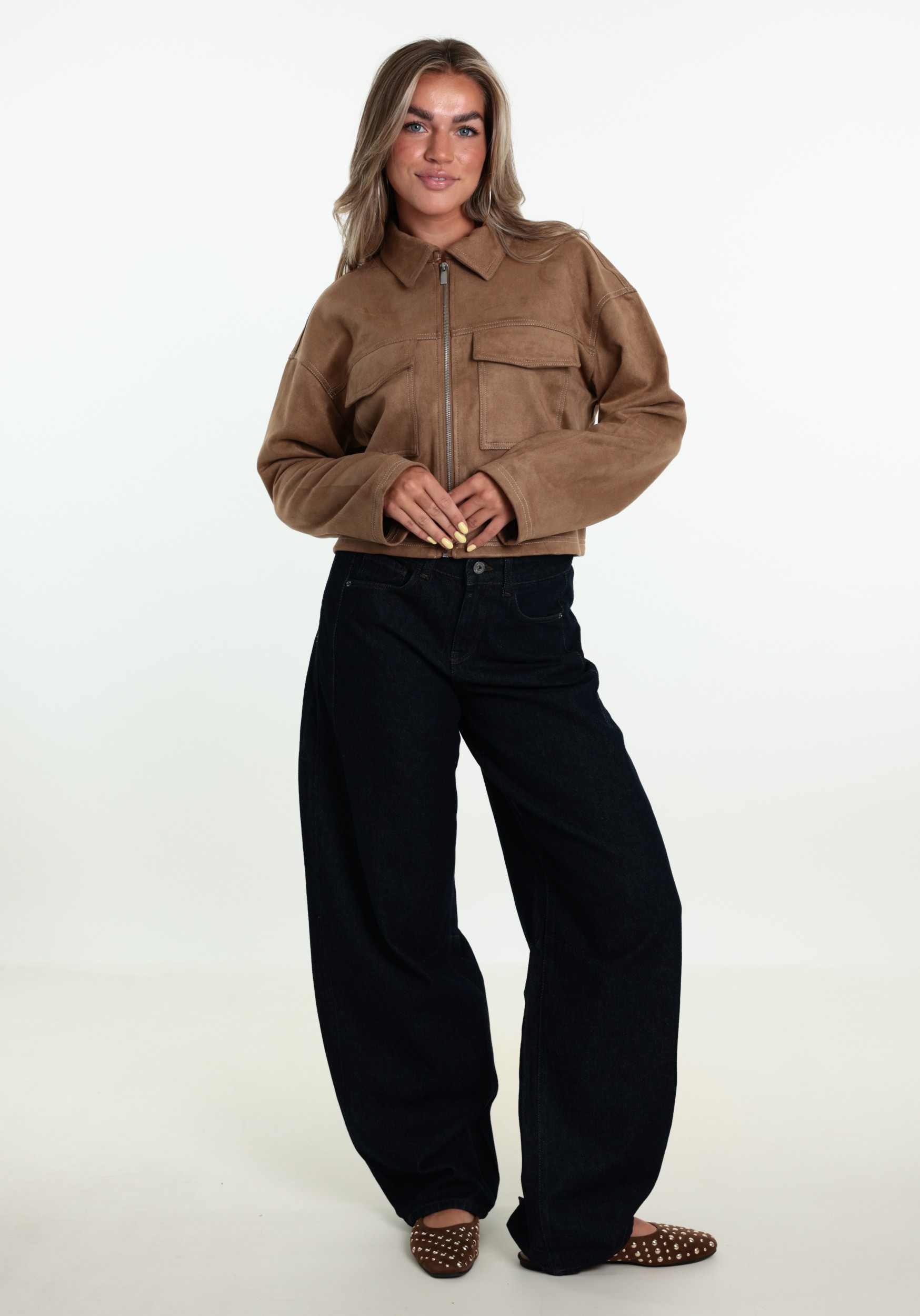 ONLY Jacket Stina 15351260 Licht bruin