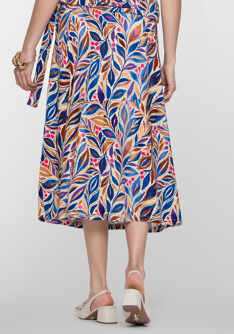 Geisha Lange rok 66440-60 JILL Blauw