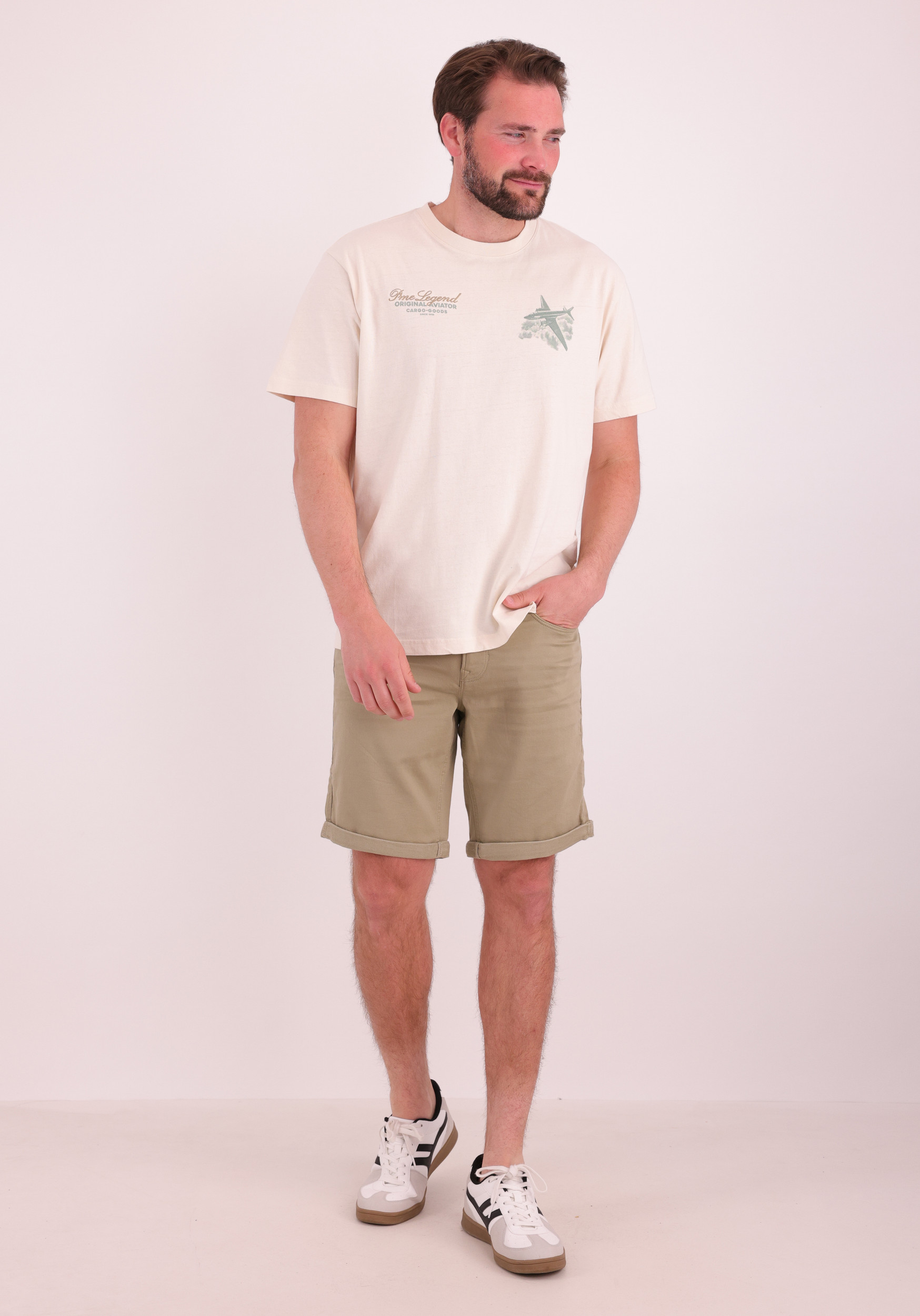 PME Legend T-shirt PTSS2604568 Ecru