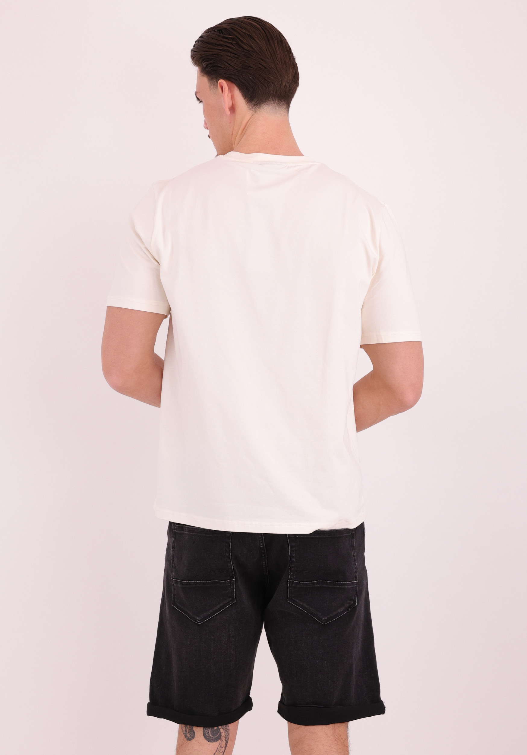 Off The Pitch T-shirt OTP261030 Wolwit-ecru