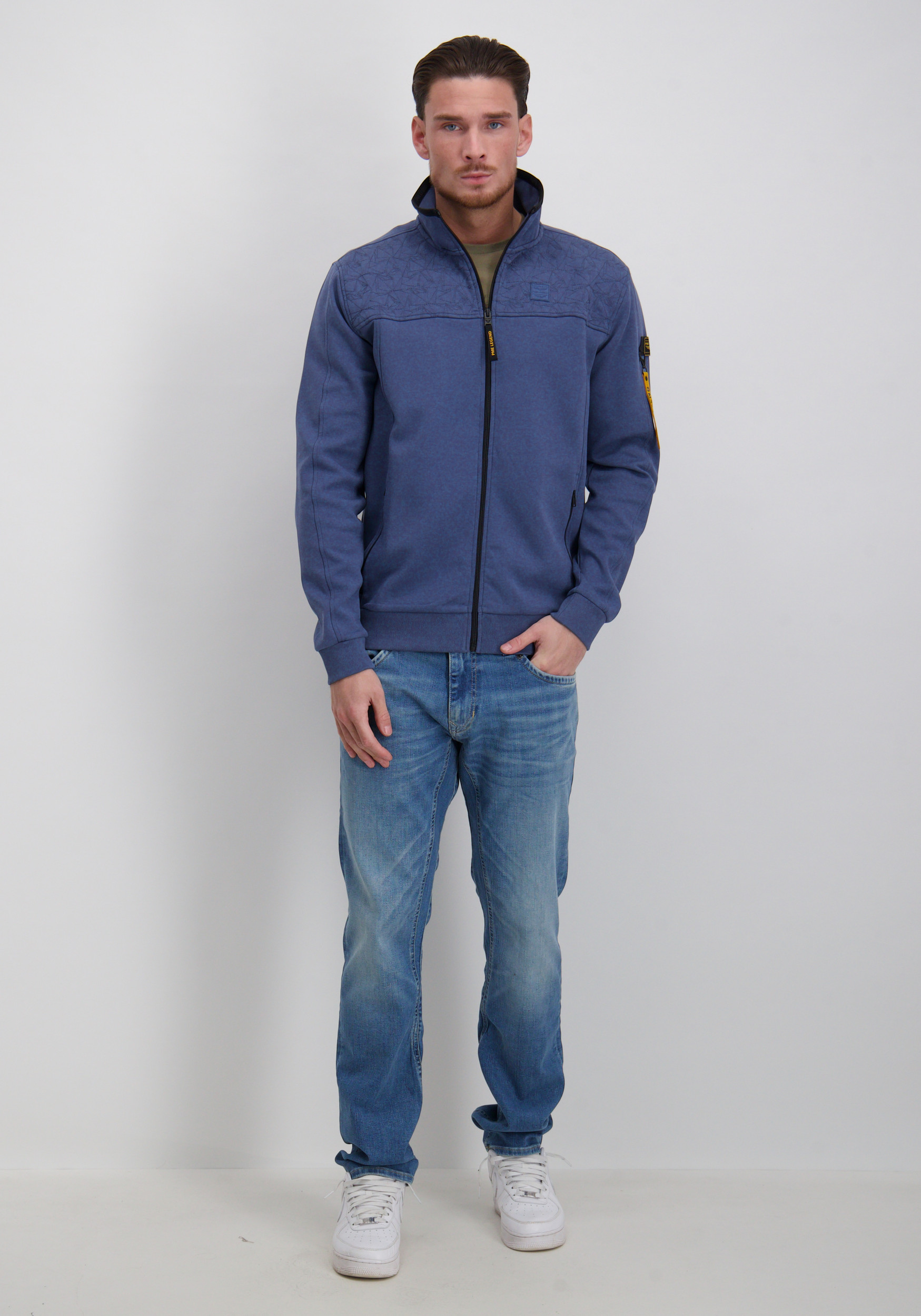 PME Legend Vest Interlock PSW2511475 Raf blauw