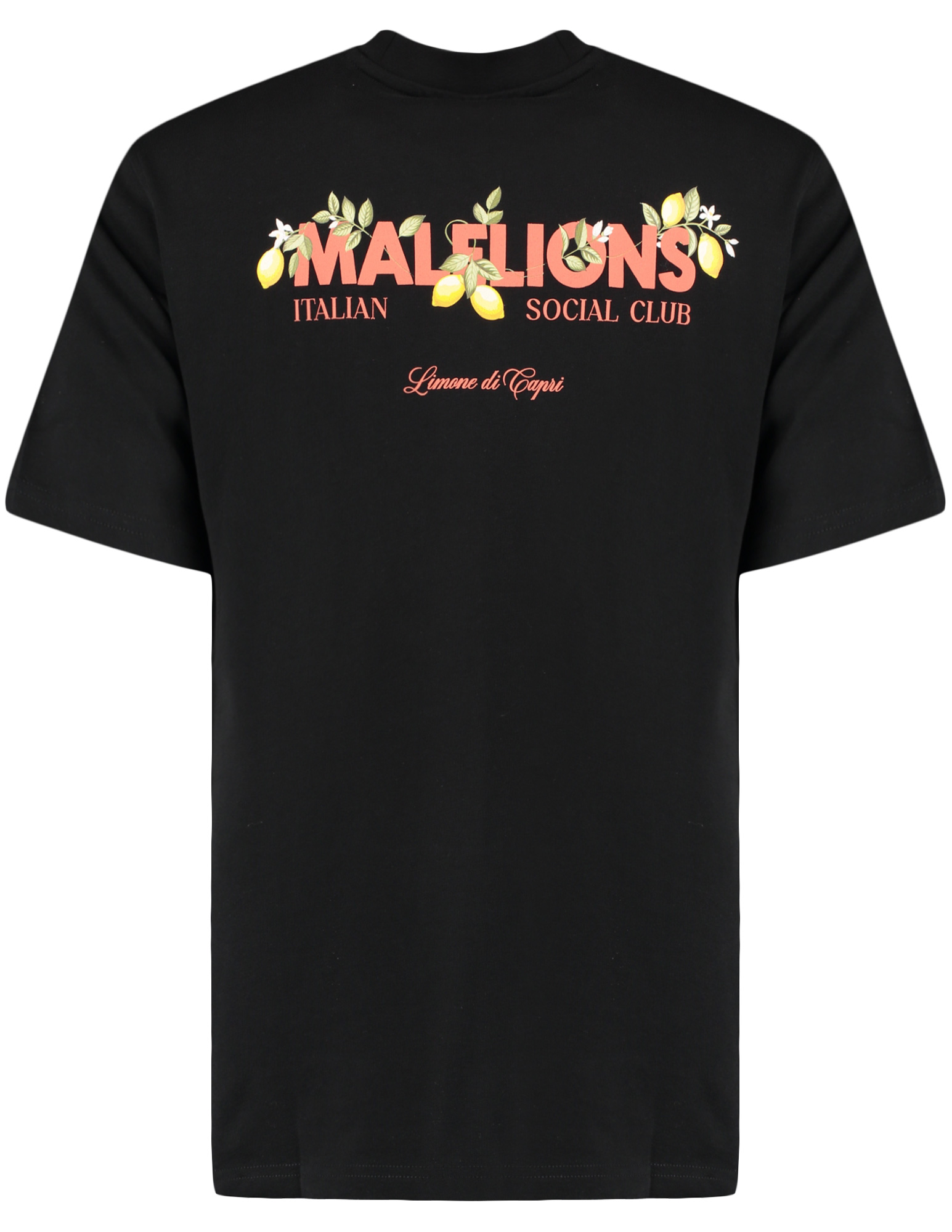Malelions T-shirt Limone di capri MMC30026031 Zwart