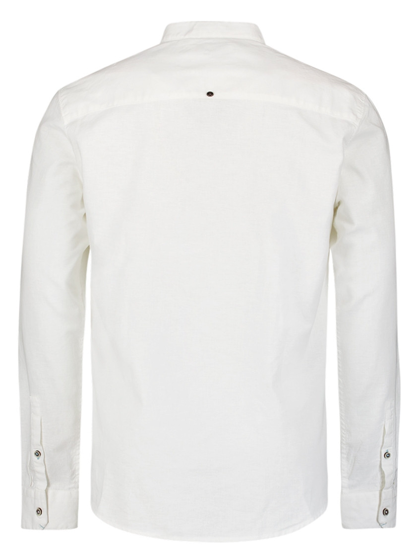 No Excess Linnen overhemd 27470218SN Wit