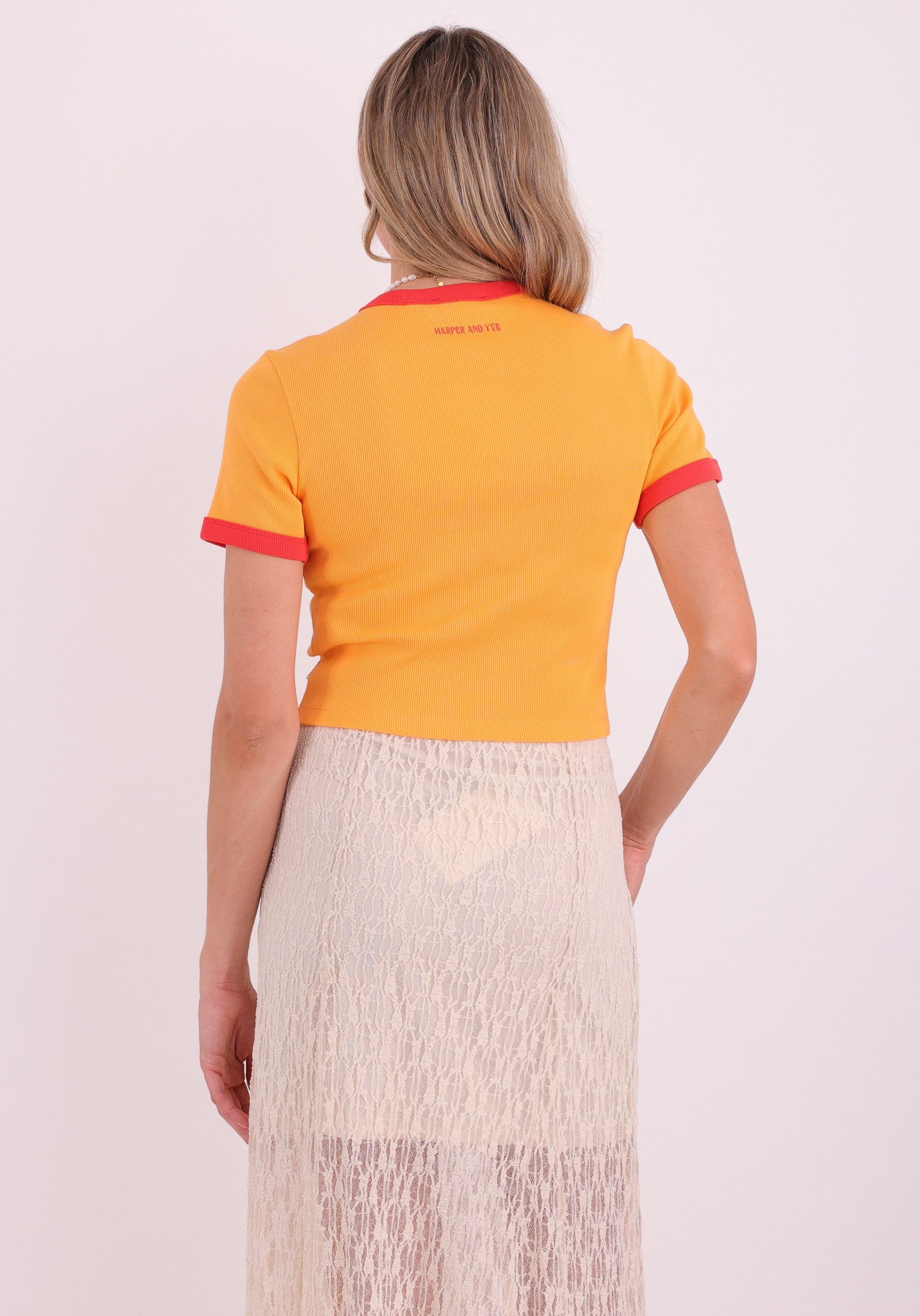 Harper & Yve Top Sombra HS6Y309 Oranje