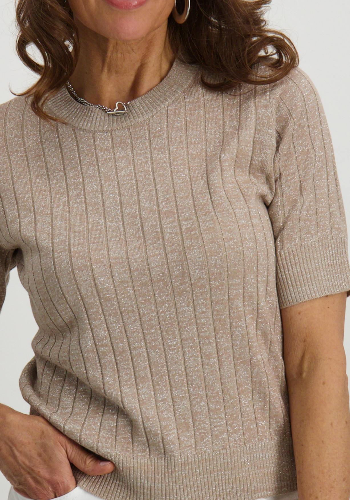 VERO MODA Trui Blow 10331554 Taupe