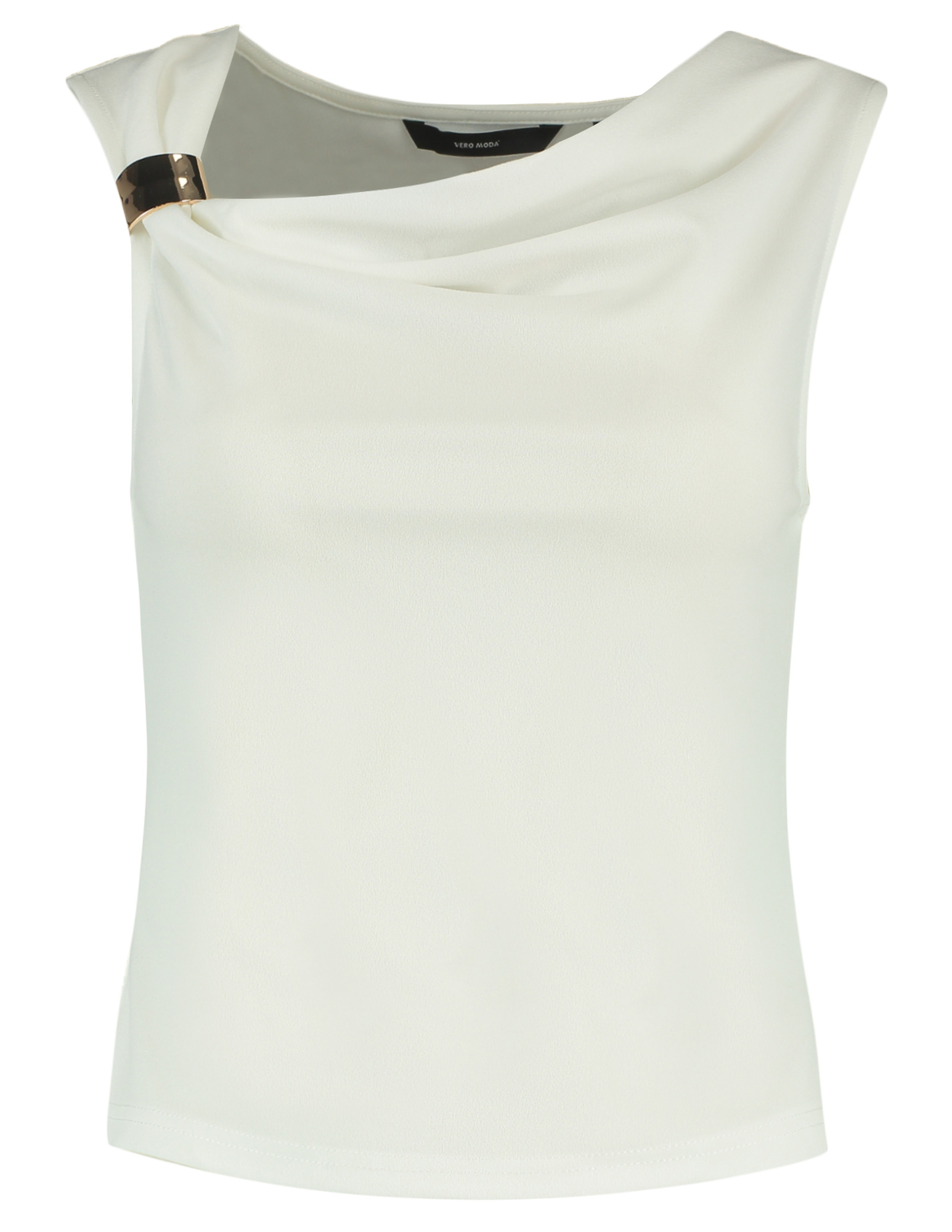 Vero moda Top Allison waterfall 10327500 Wolwit-ecru
