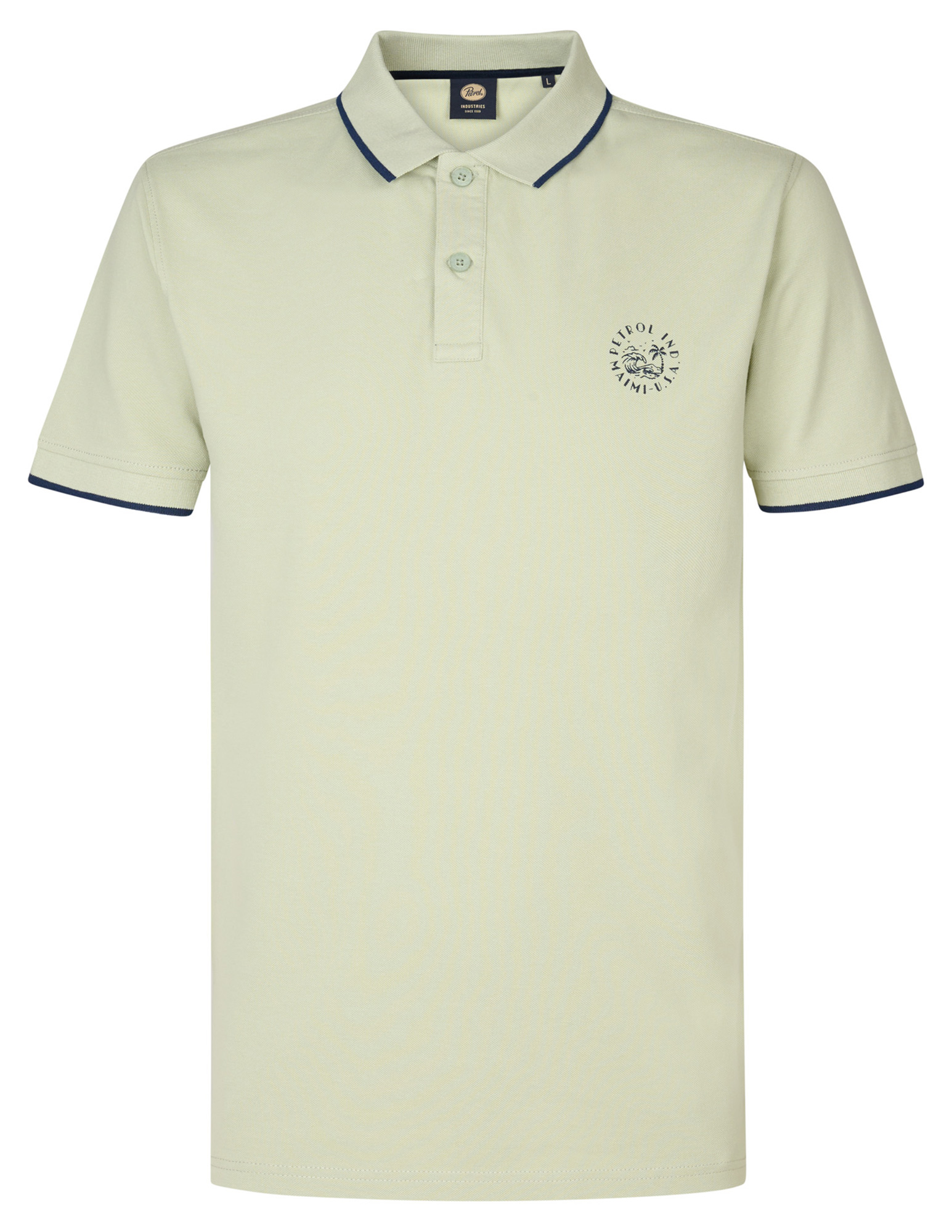 Petrol Polo korte mouwen M-1050-POL107 Licht groen