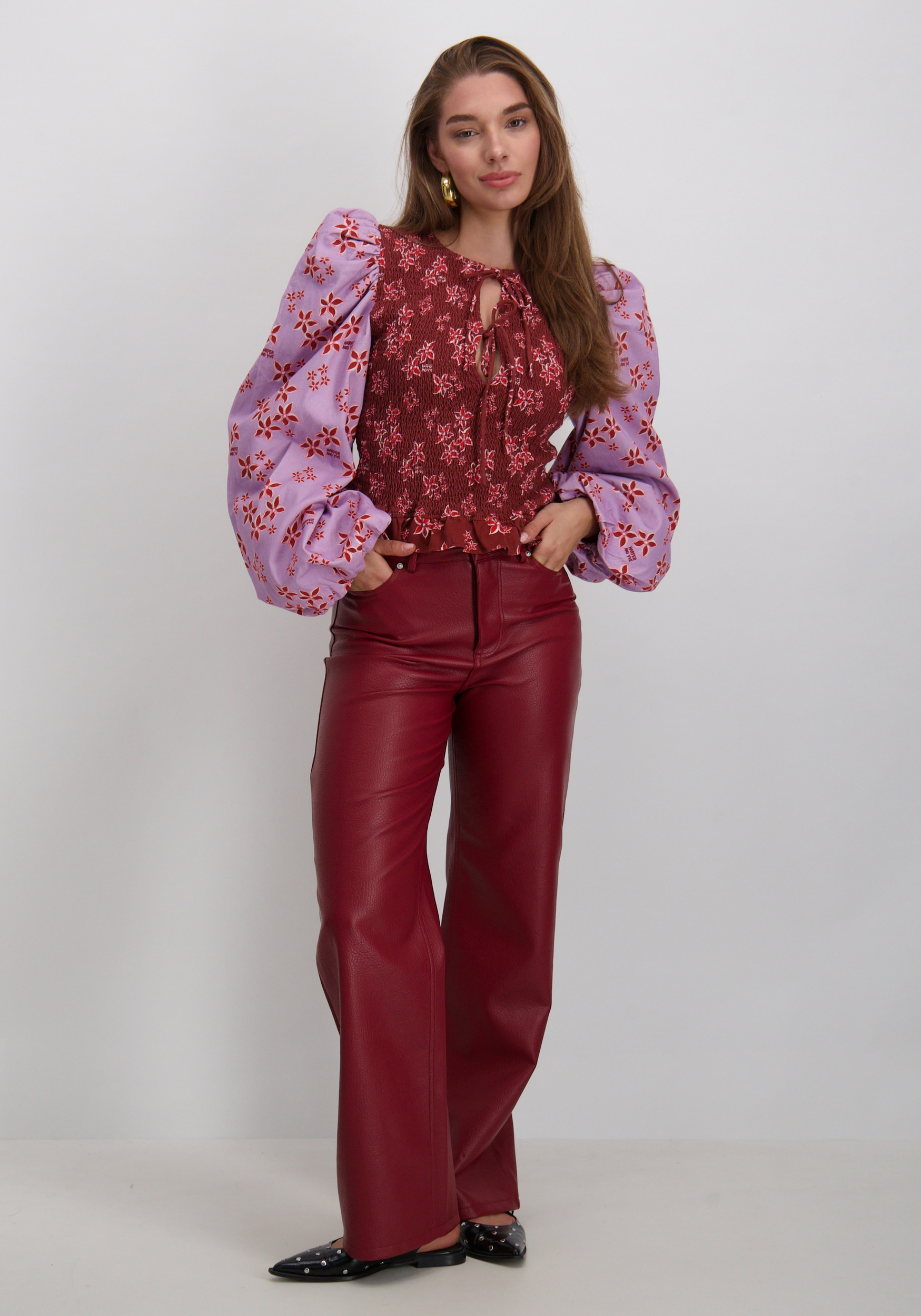 Harper & Yve Blouse Elin AW25C605 Bordeaux