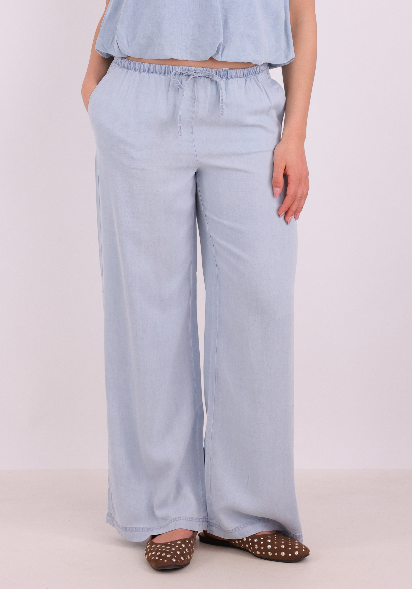 ONLY Broek Charis 15363959 Licht blauw