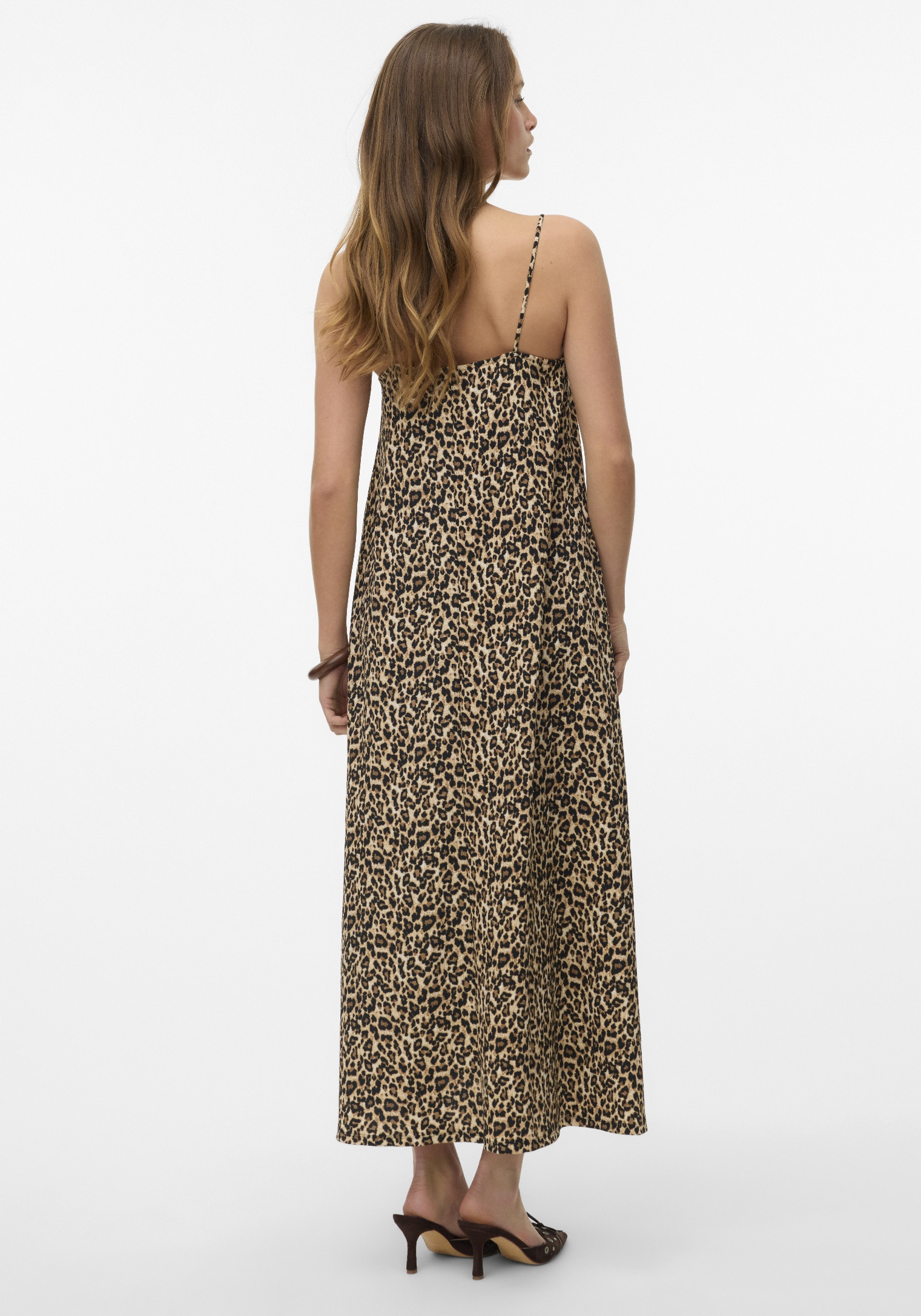 Vero moda Jurk Merve 10312784 Zand