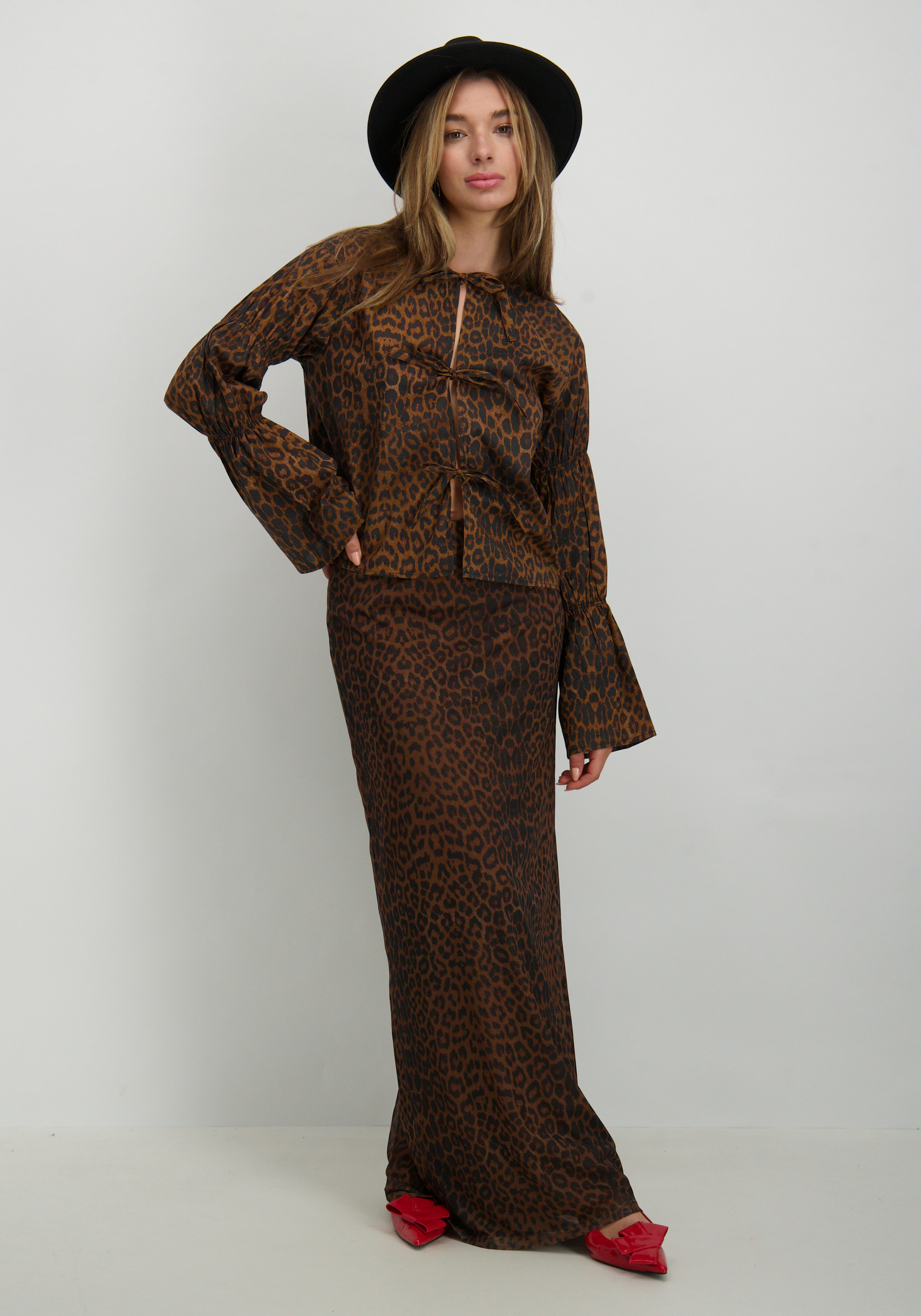 Refined Department Blouse Gemma R2409943634 Bruin