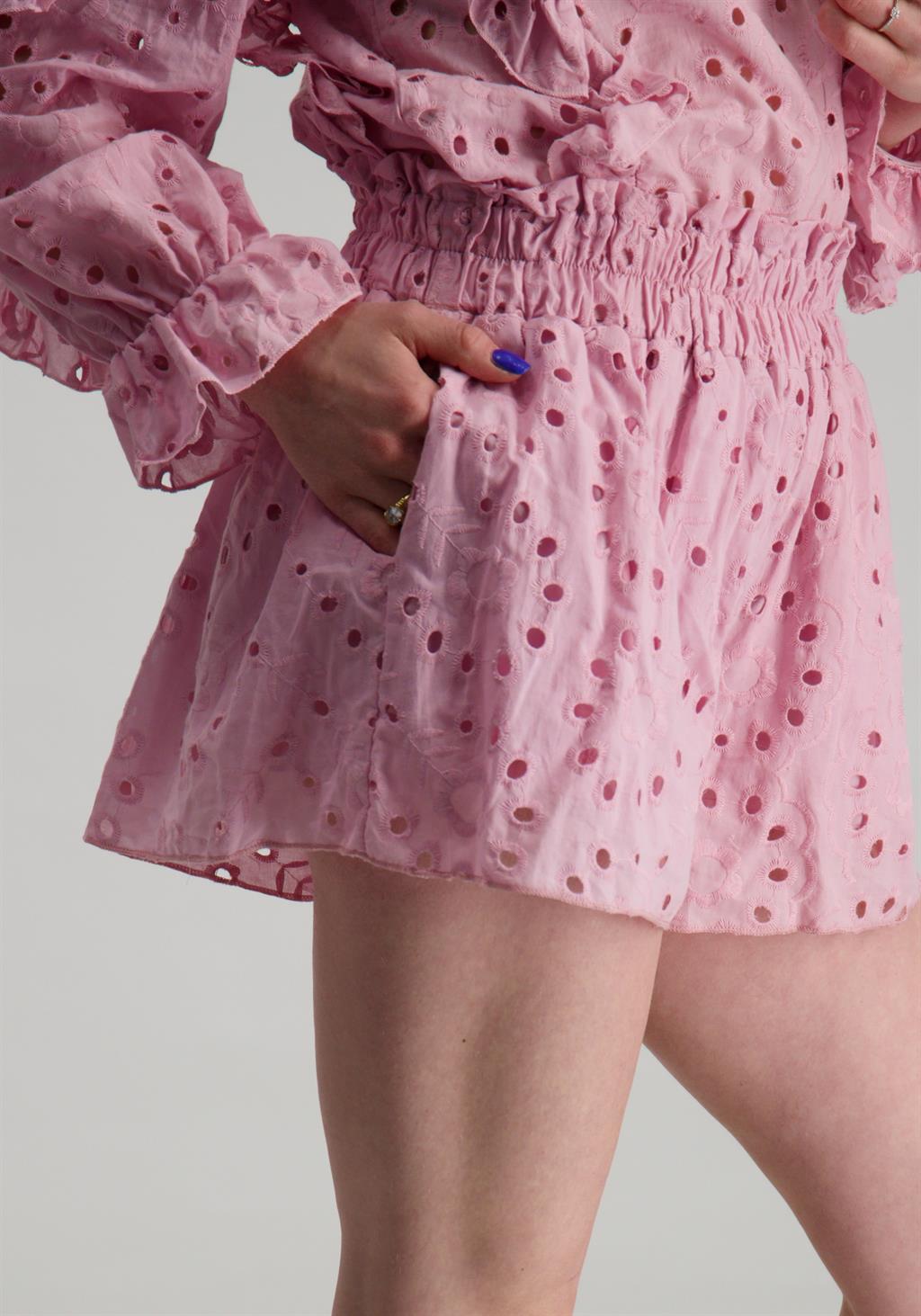 Amaya Amsterdam Korte broek Luna Licht rose