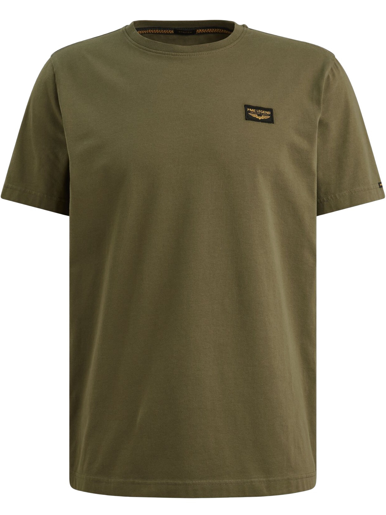 PME Legend T-shirt American classic PTSS2602599 Midden groen