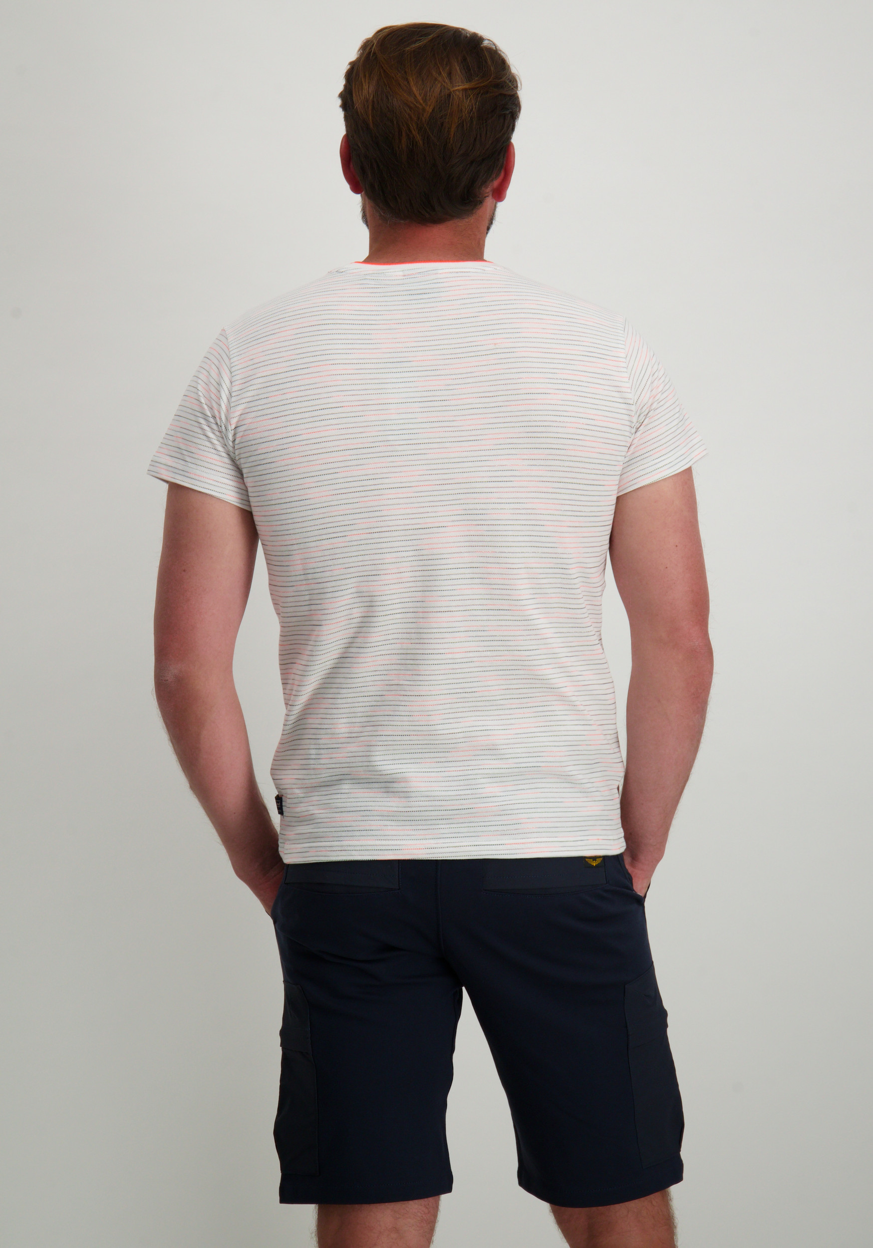 Petrol T-shirt M-1050-TSR635 Wit