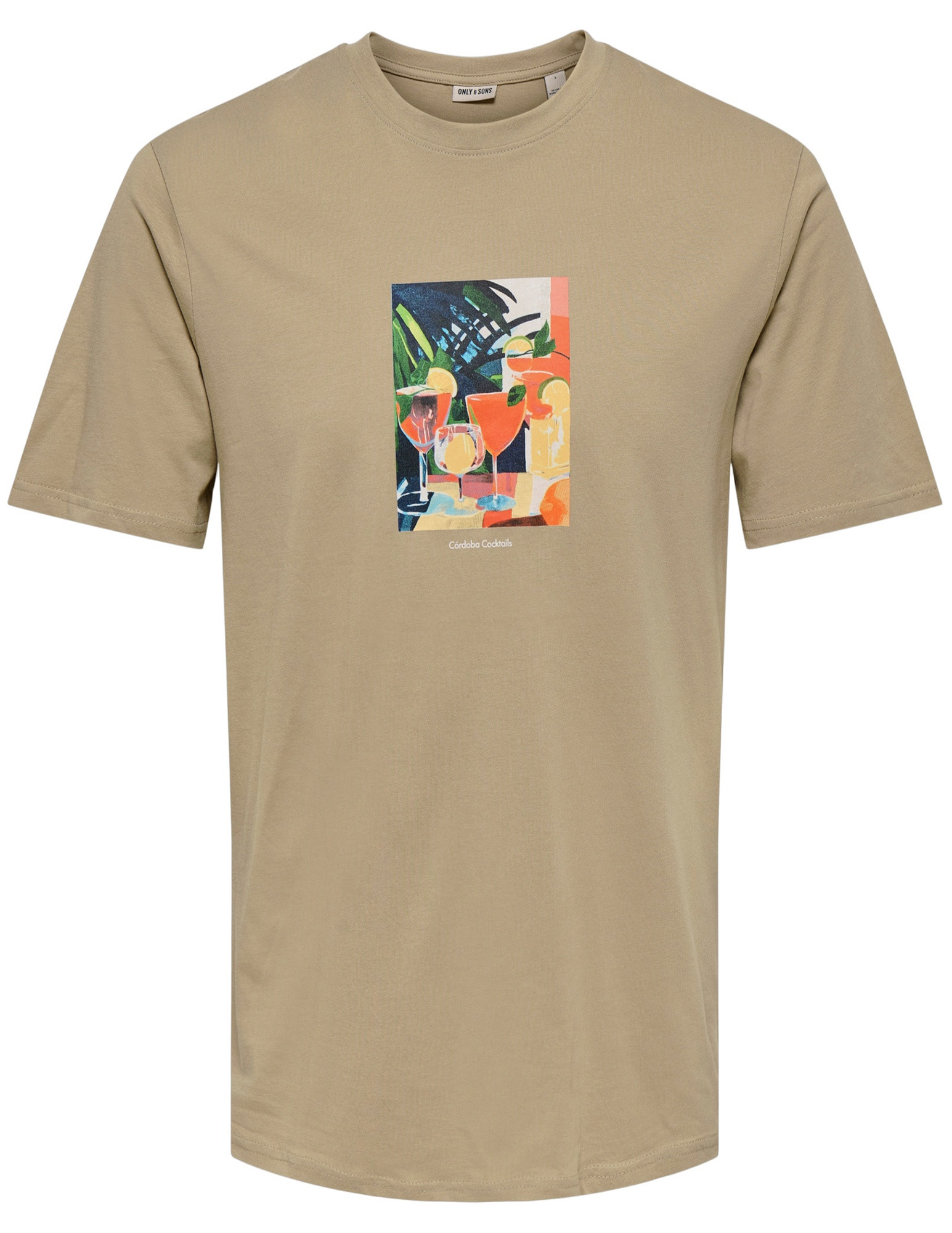 ONLY & SONS T-shirt Stillo 22039618 Beige