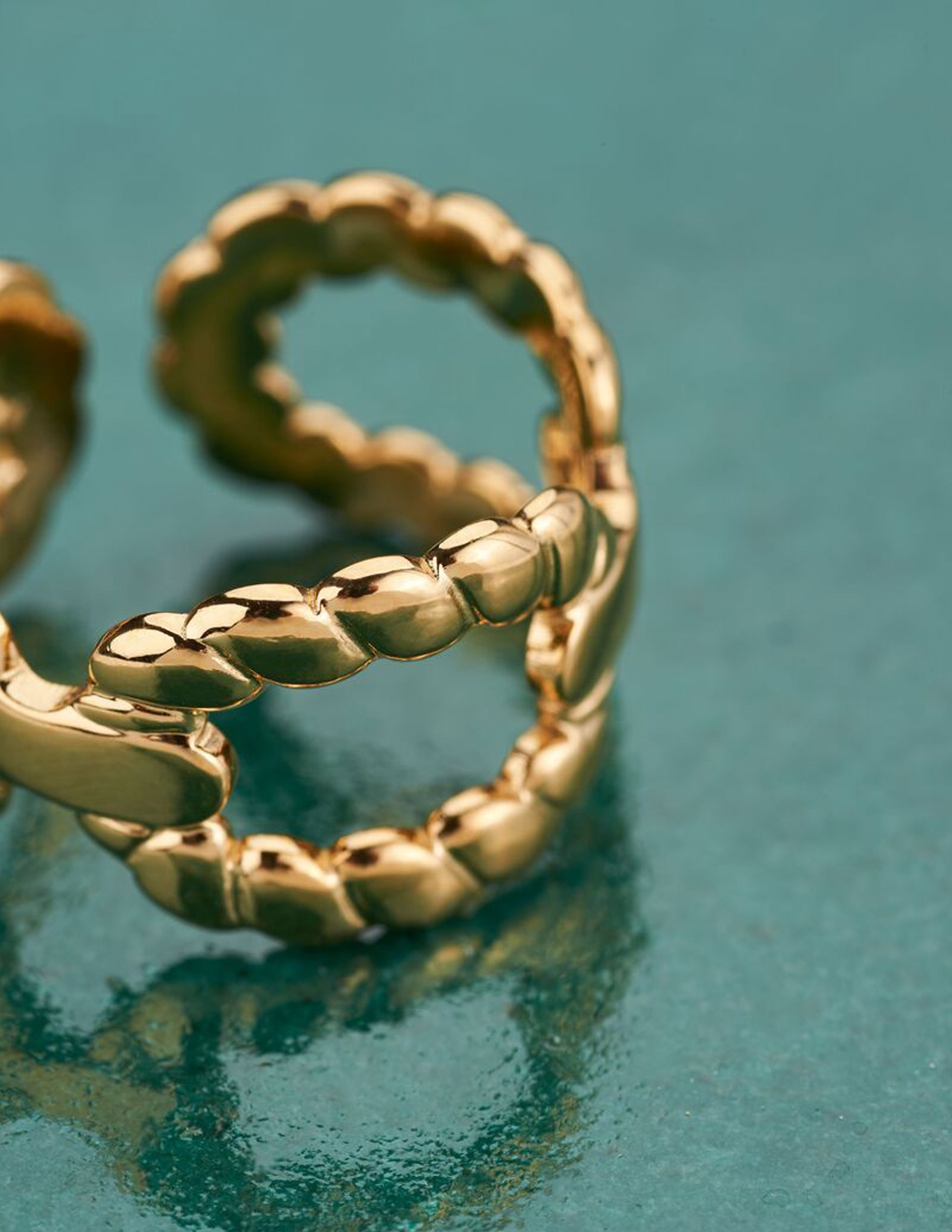 My Jewellery Ring met schakels MJ07718 Goud