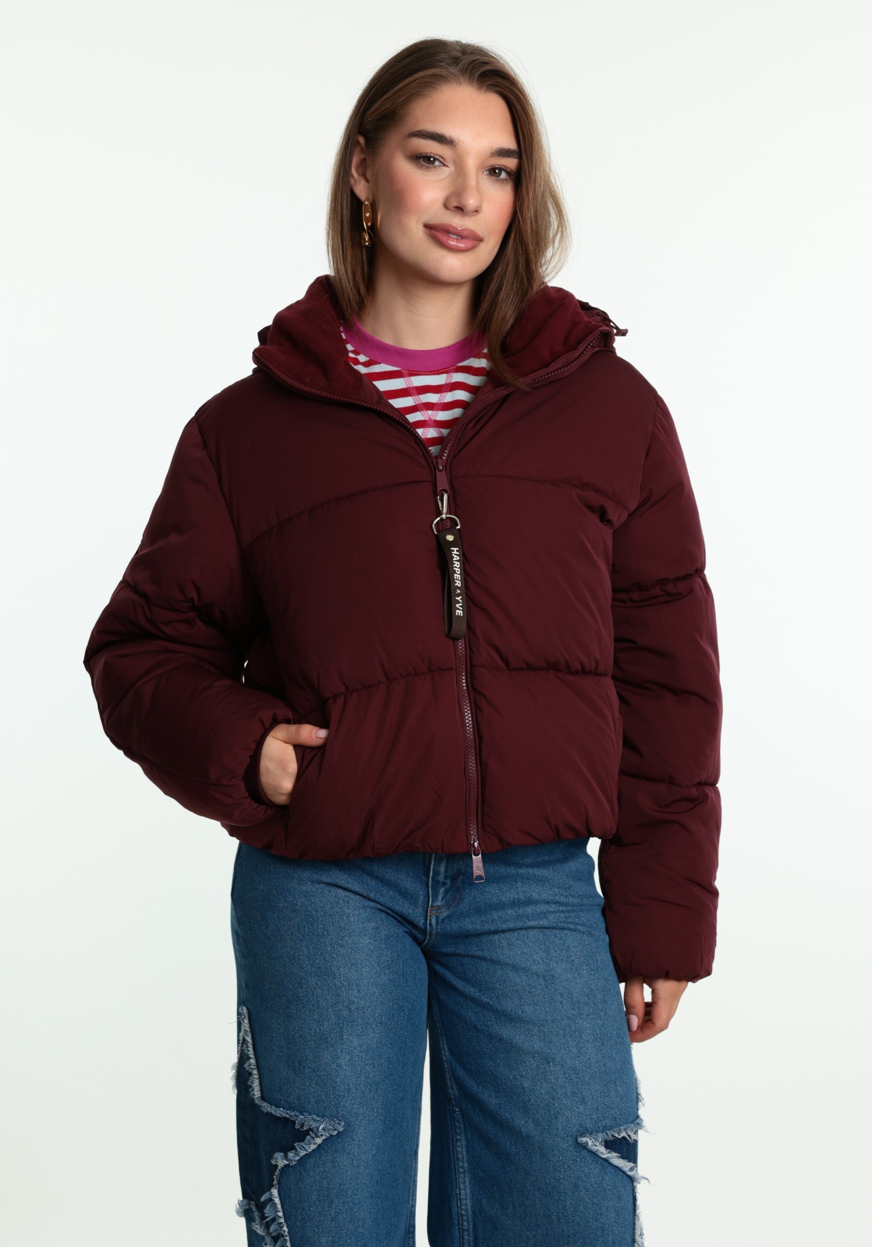 Harper & Yve Winterjas Ibby AW6N222 Bordeaux