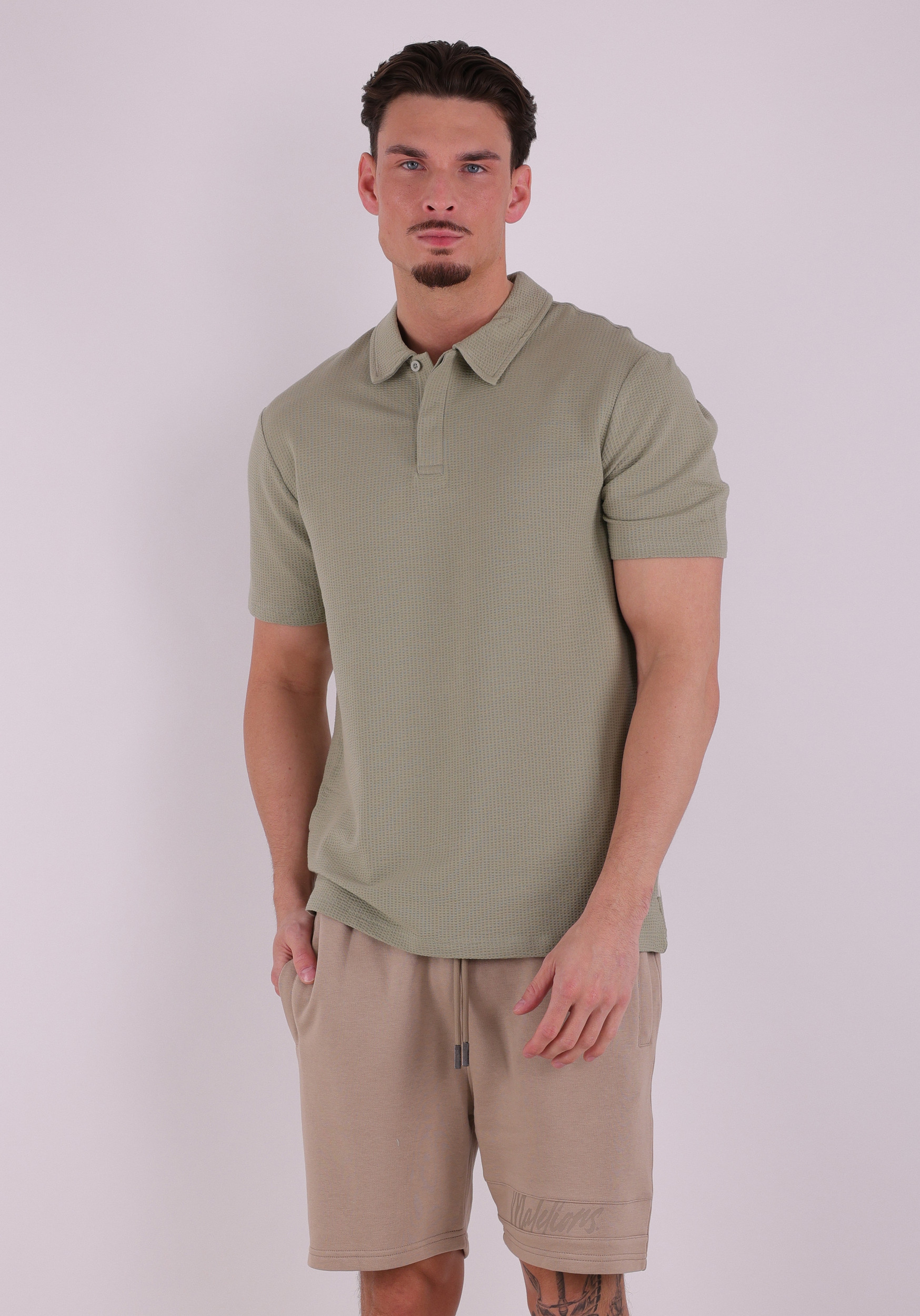 ONLY & SONS Polo Kian 22028694 Licht groen