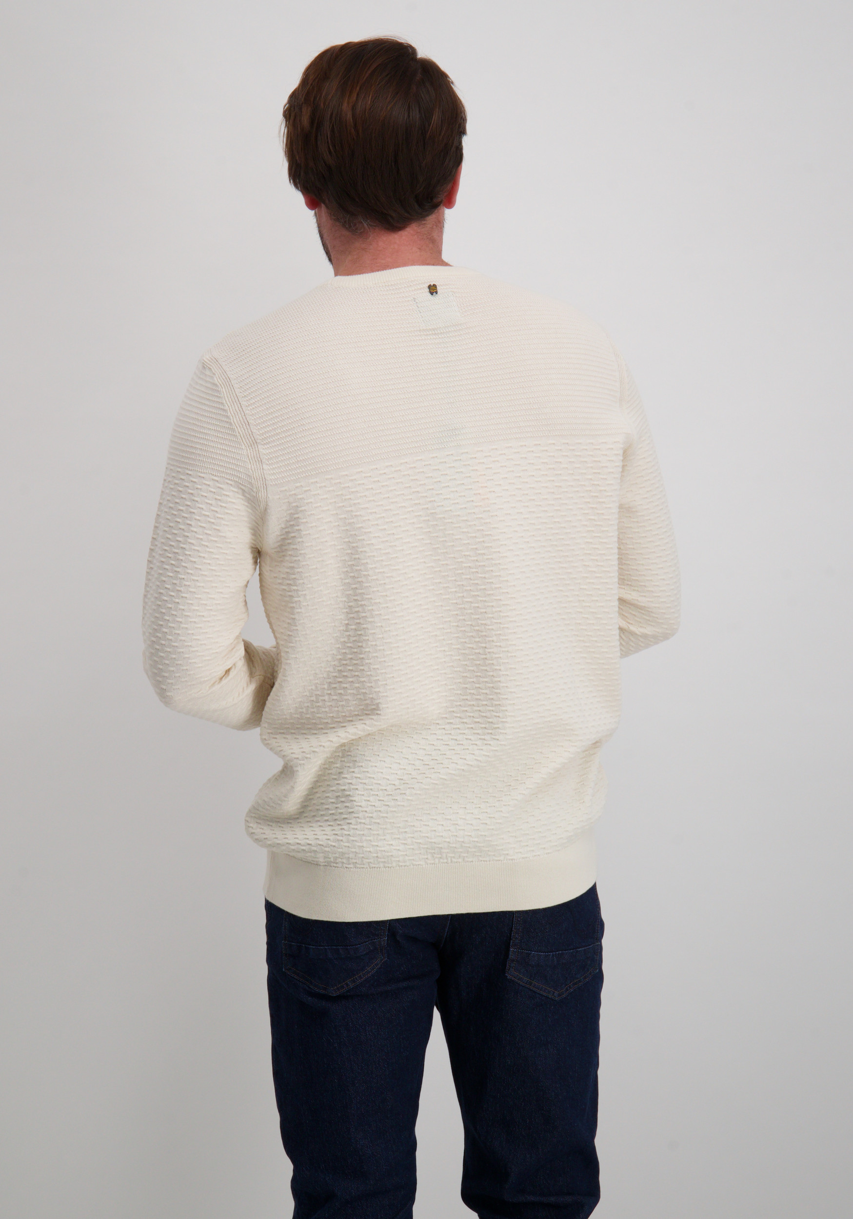 PME Legend Trui PKW2510300 Ecru