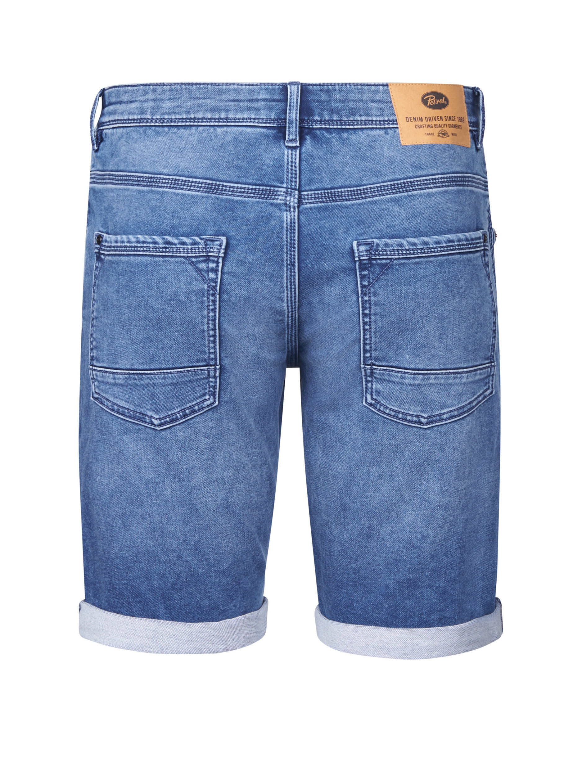 Petrol Denim short M-ROS-SHO001 Jeans blauw