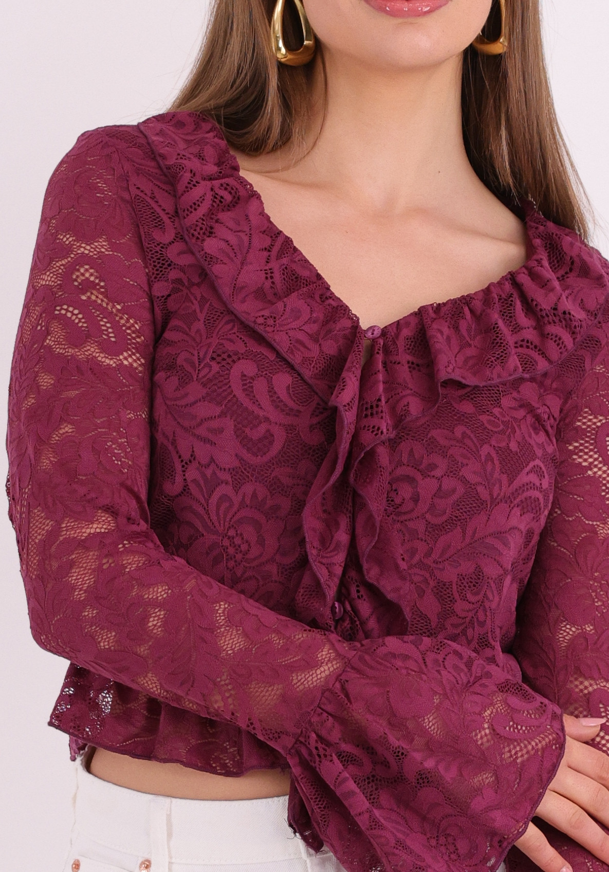 Harper & Yve Blouse Jaden HS6P606 Paars