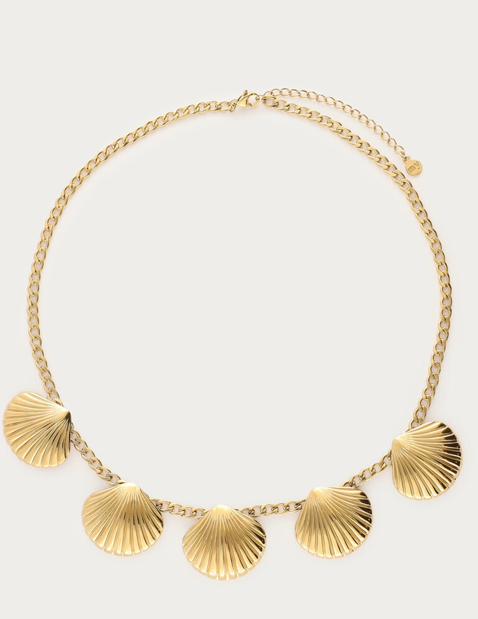 My Jewellery Fruits de Mer ketting met schelpen MJ13030 Goud