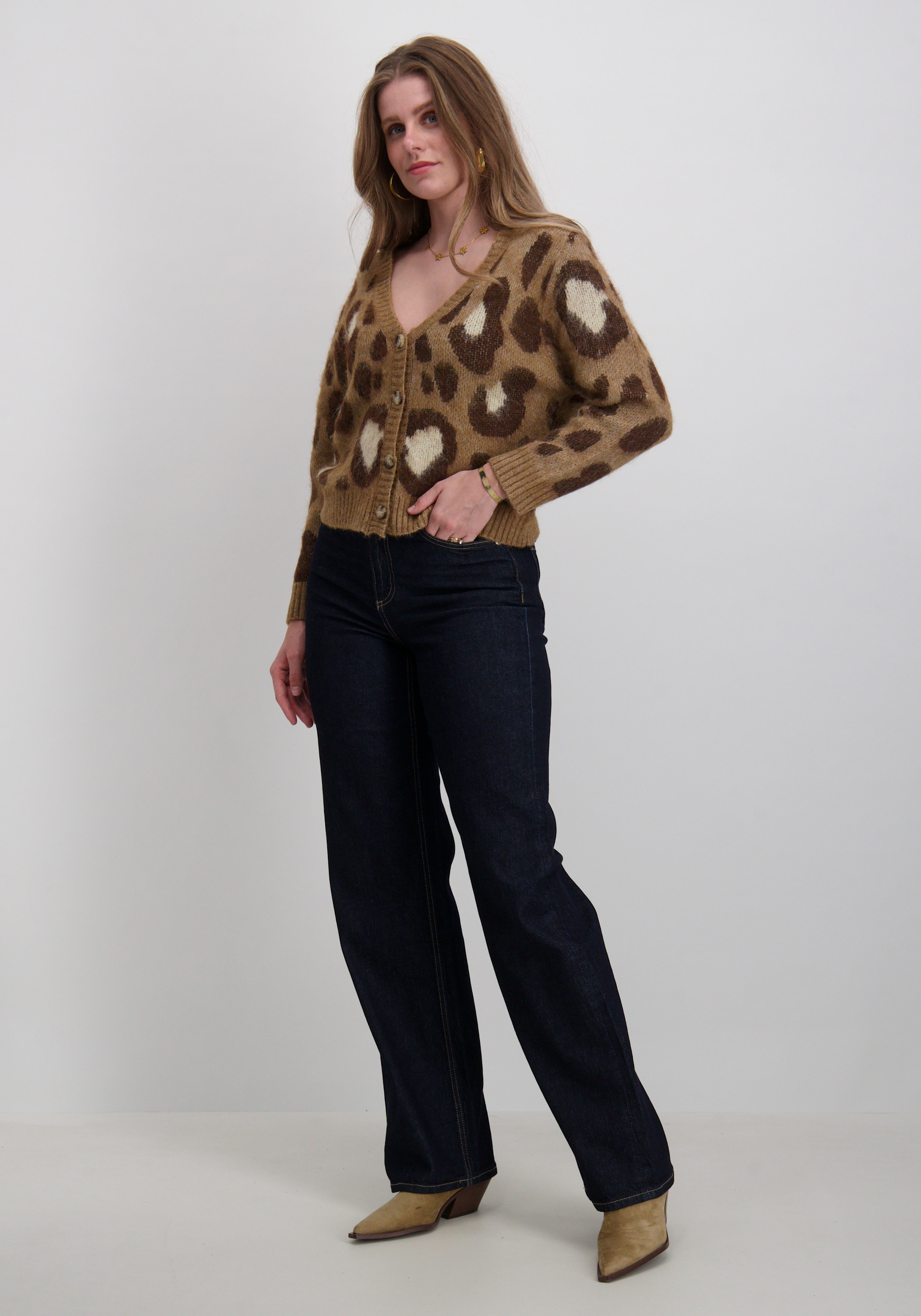 Only Vest Edelie 15353090 Licht bruin