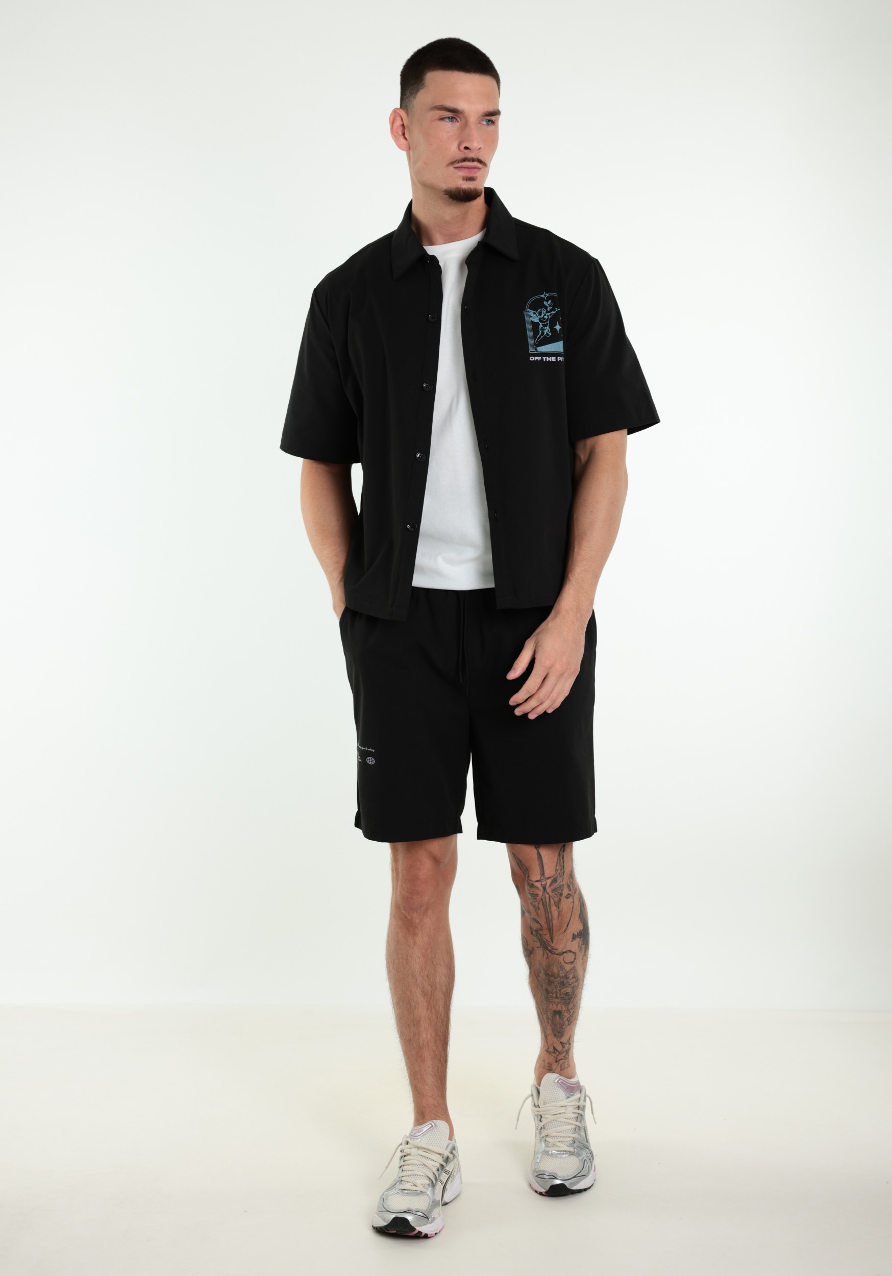 Off The Pitch Short OTP261011 Zwart