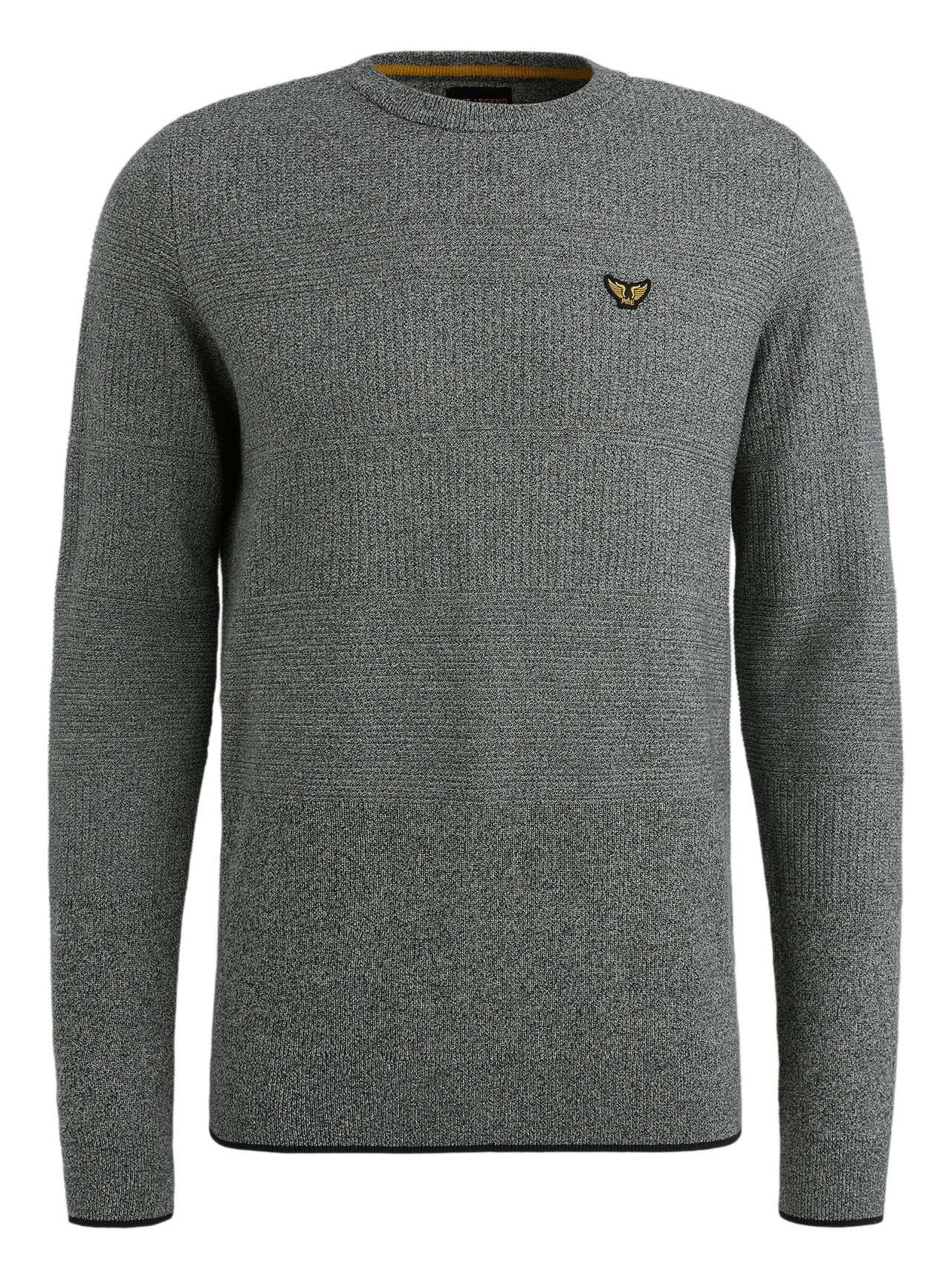 PME Legend Trui structure PKW2508305 Donker blauw