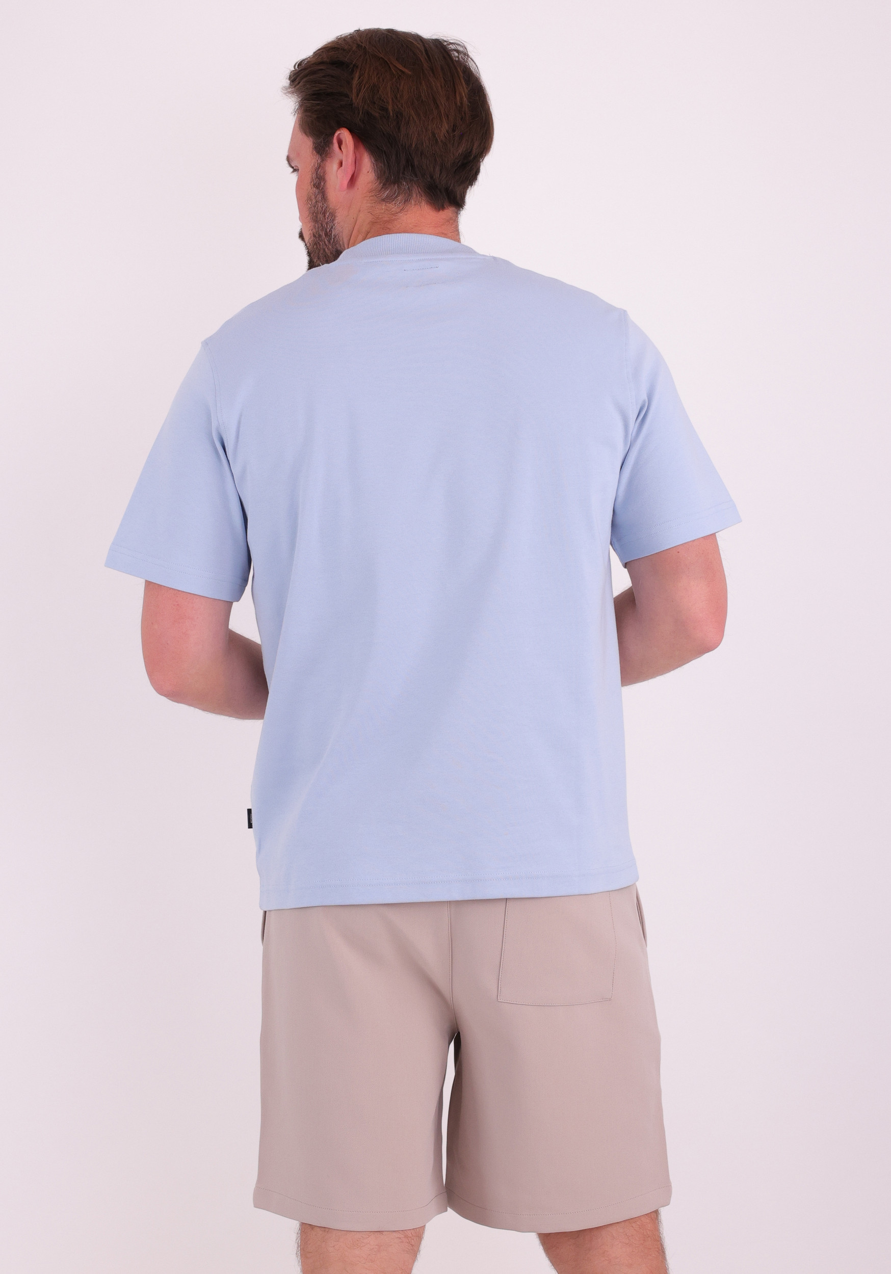 JACK & JONES T-shirt Owen 12292397 Licht blauw