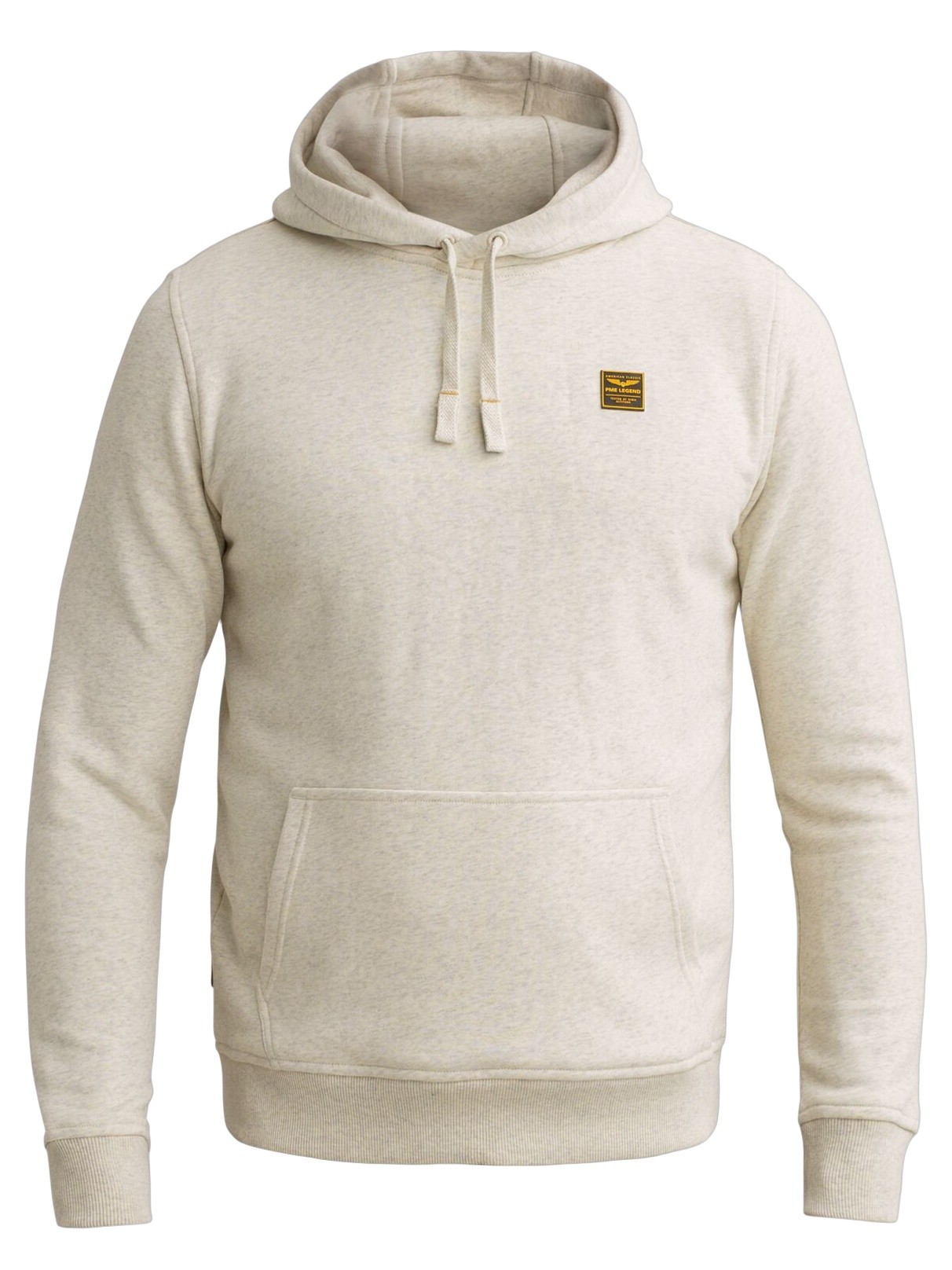 PME Legend Hoodie melange PSW2608421 Ecru
