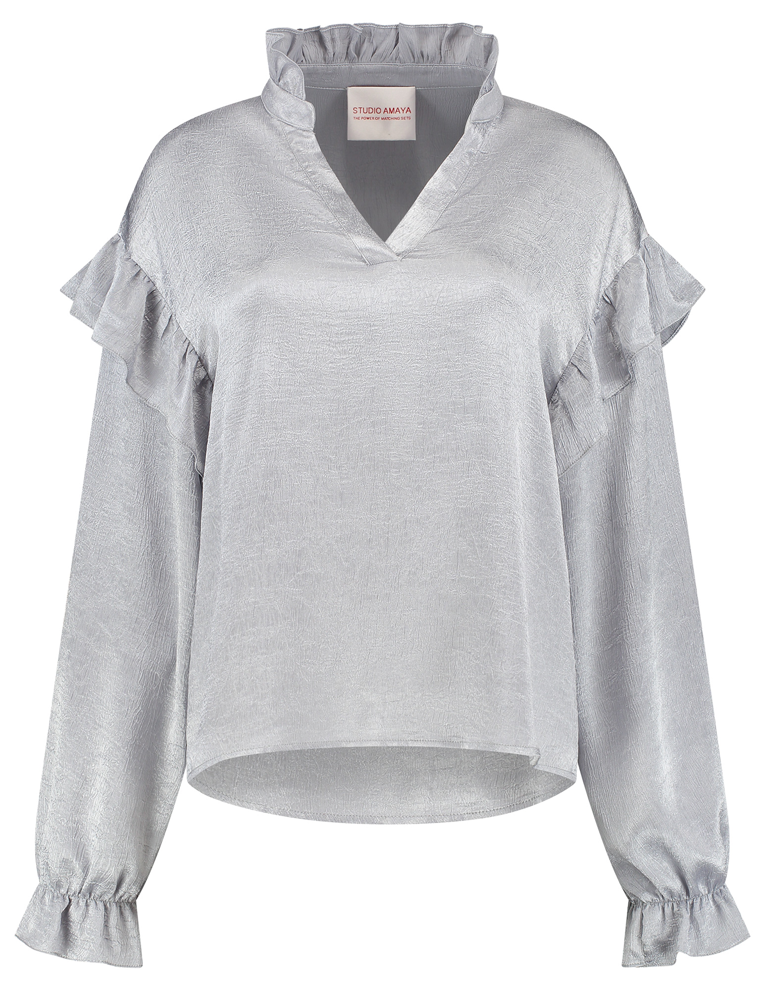 Amaya Amsterdam Blouse Elena Grijs