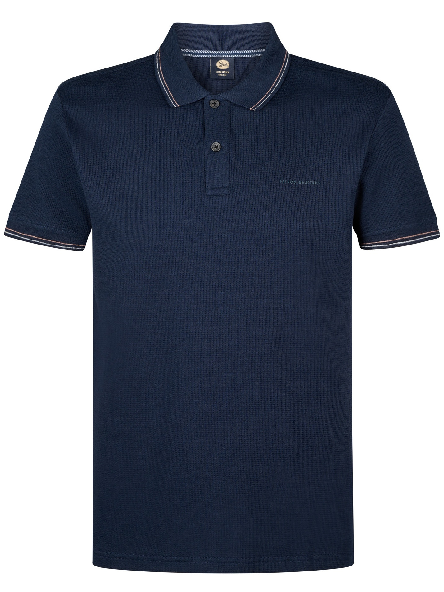 Petrol Polo korte mouw M-1050-POL919 Donker blauw