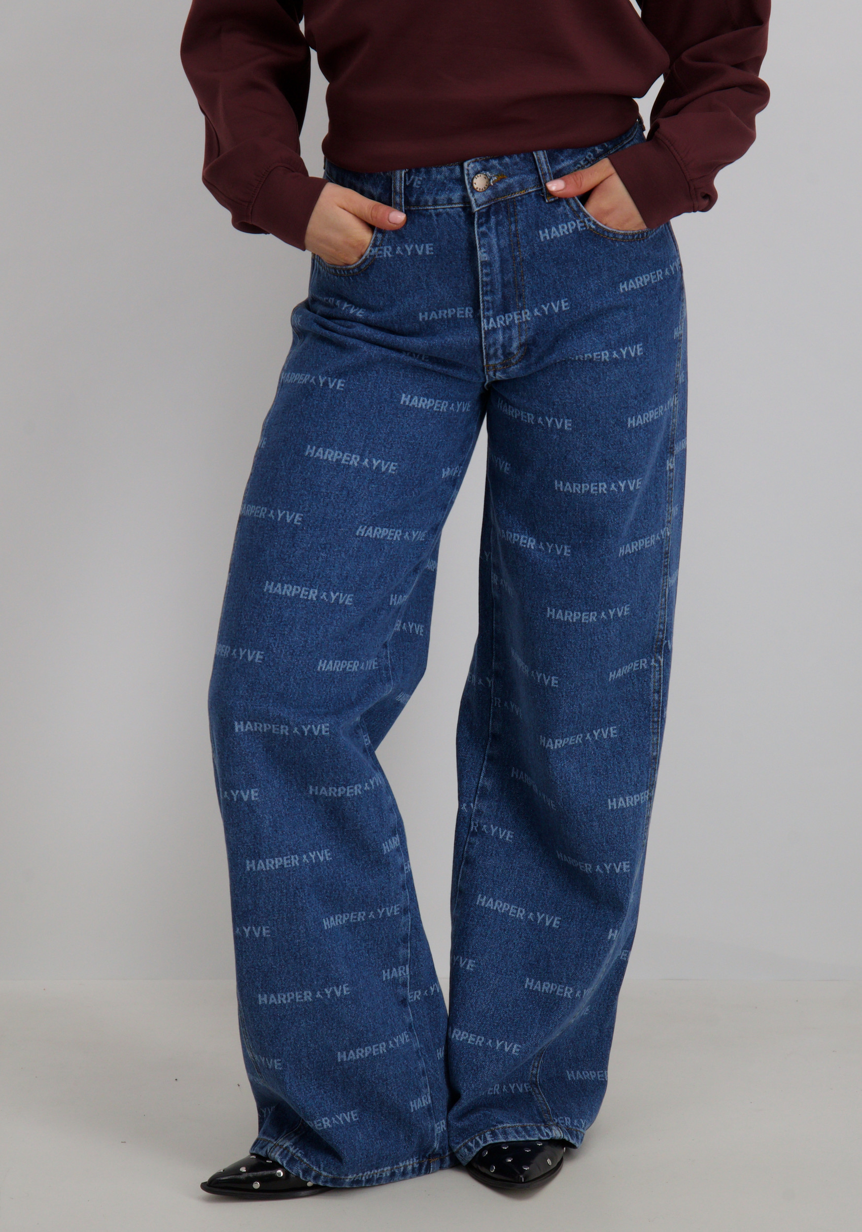Harper & Yve Jeans Mayra AW25D102 Jeans blauw