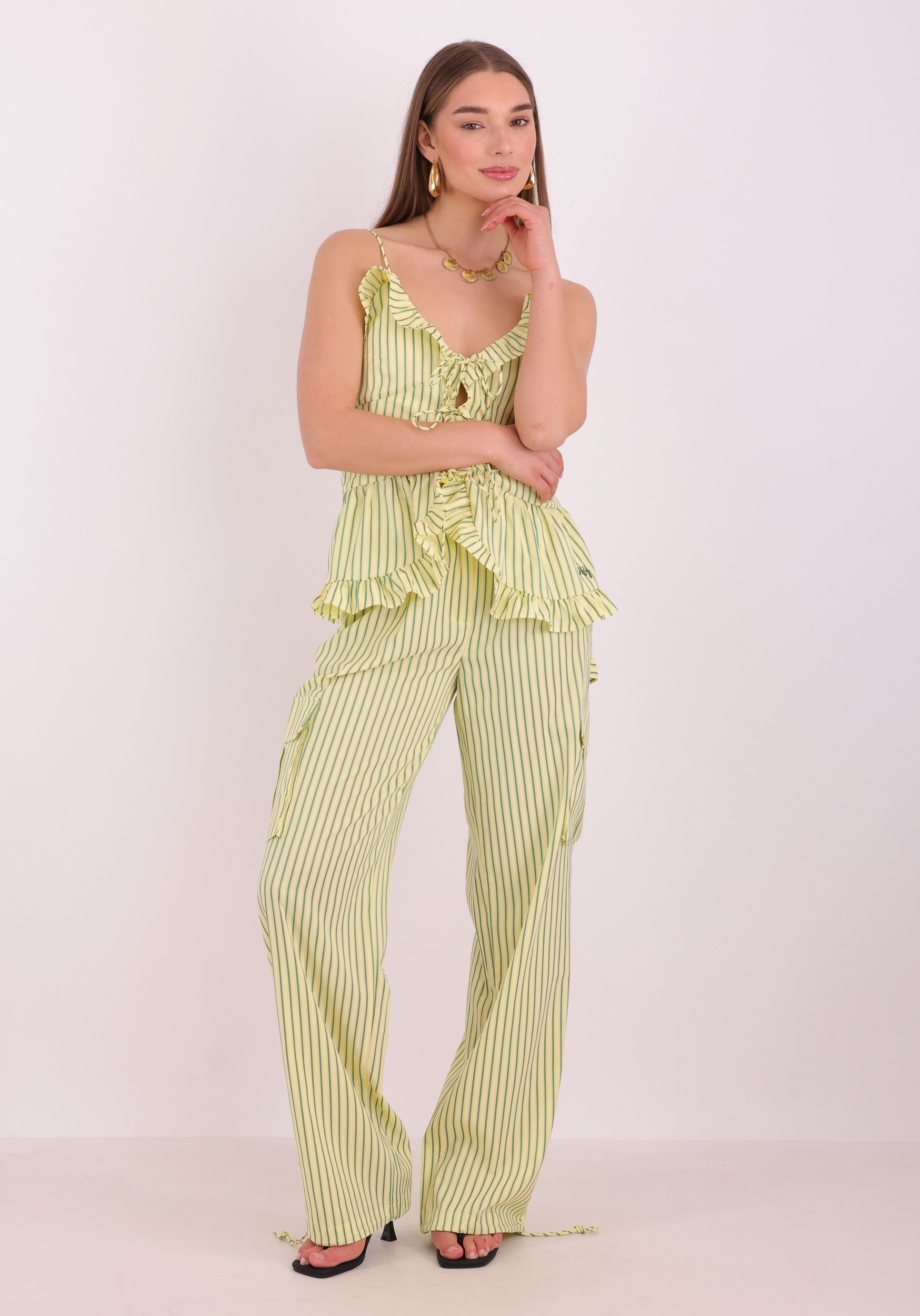 Harper & Yve Top Maren HS6P405 Geel