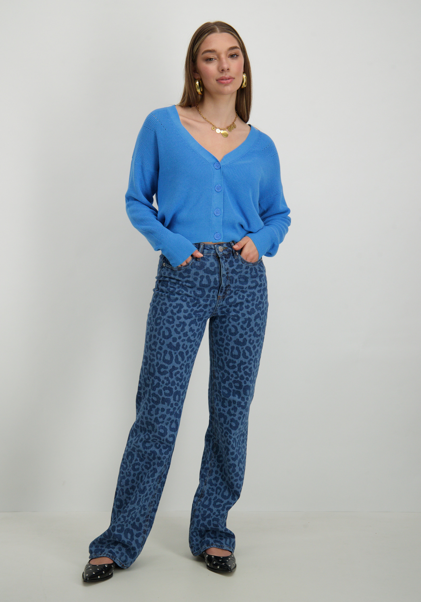 Vero moda Vest Newlexsun 10281878 Licht blauw